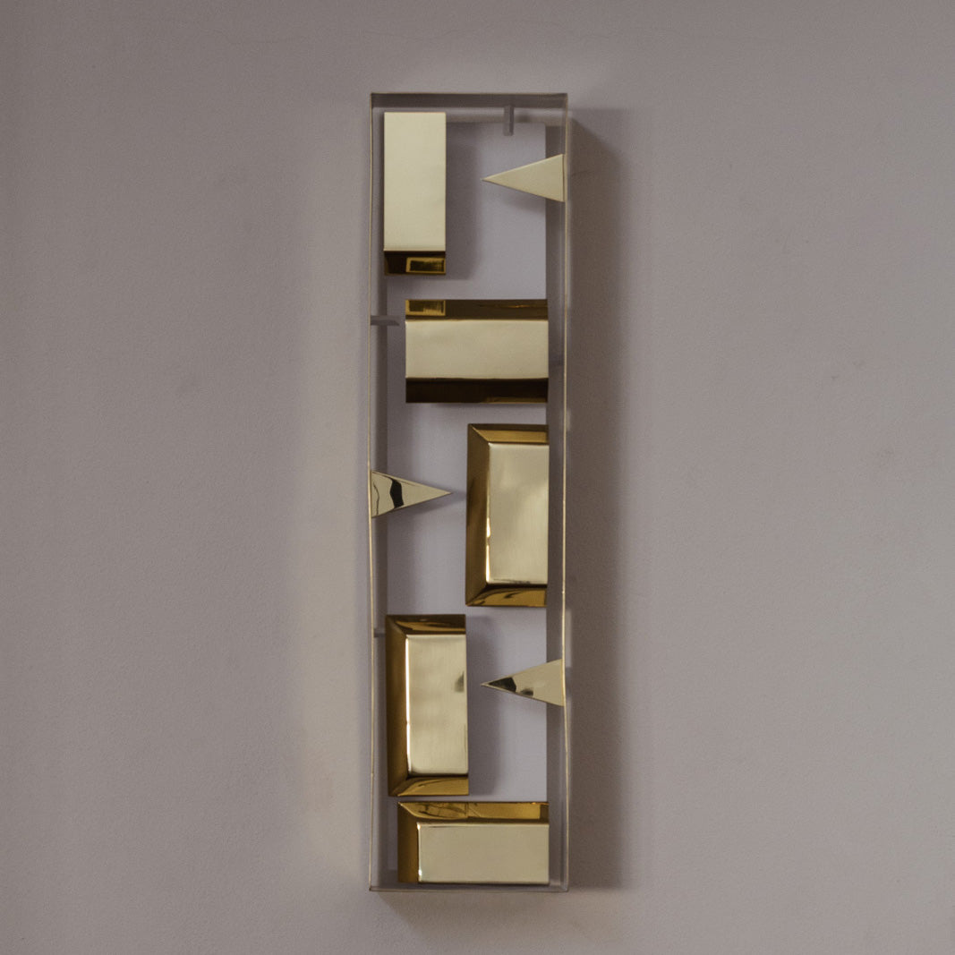 Gio Ponti "Quadro di Luce" Sconce for Pollice, 1958