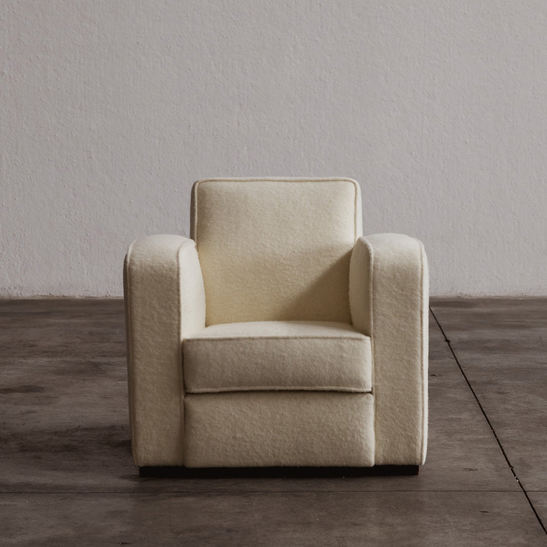 Jacques Adnet Club Armchairs, France, 1936, Set of 2