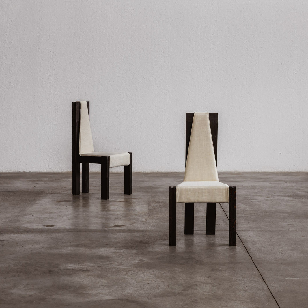 Edoardo Landi "540" Dining Chairs for Nikol International, 1973