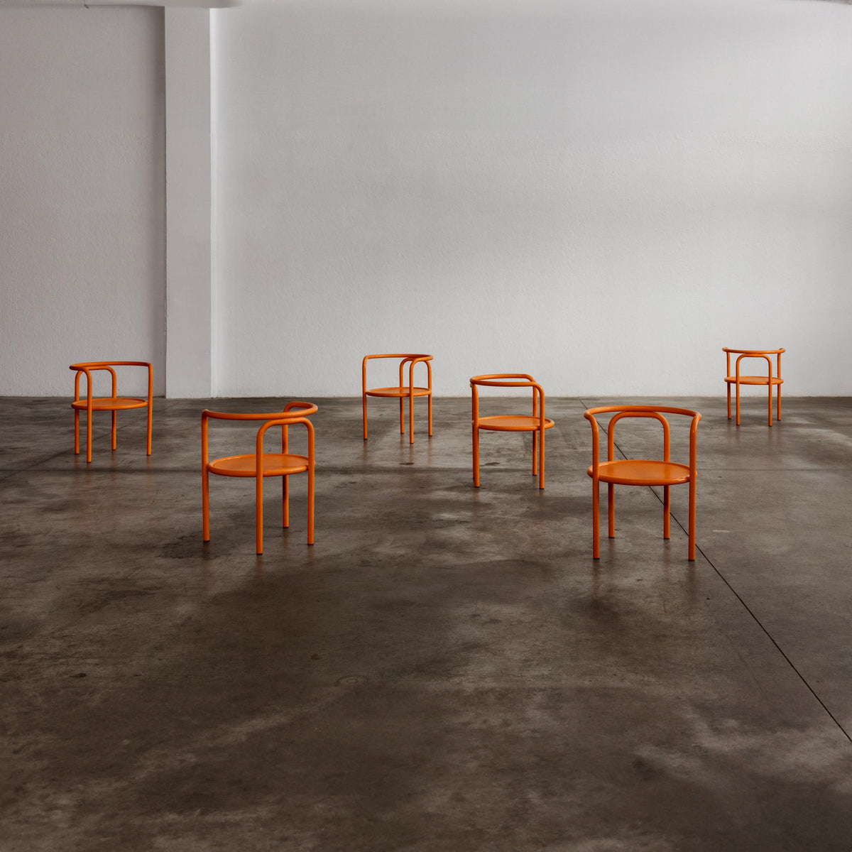 Gae Aulenti "Locus Solus" Dining Chairs for Poltronova, 1964
