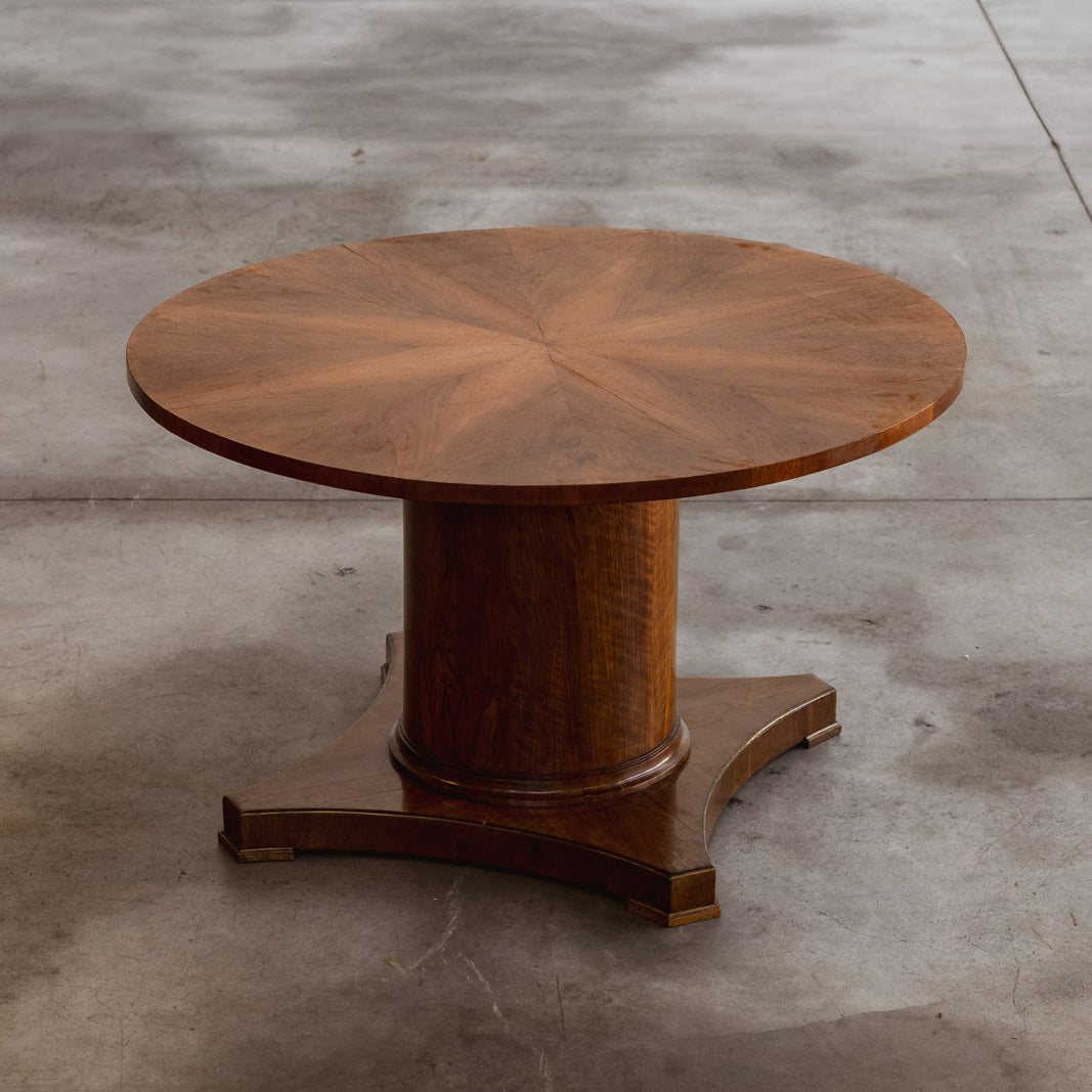 Jacques Adnet Style Art Deco Round Table, 1930s