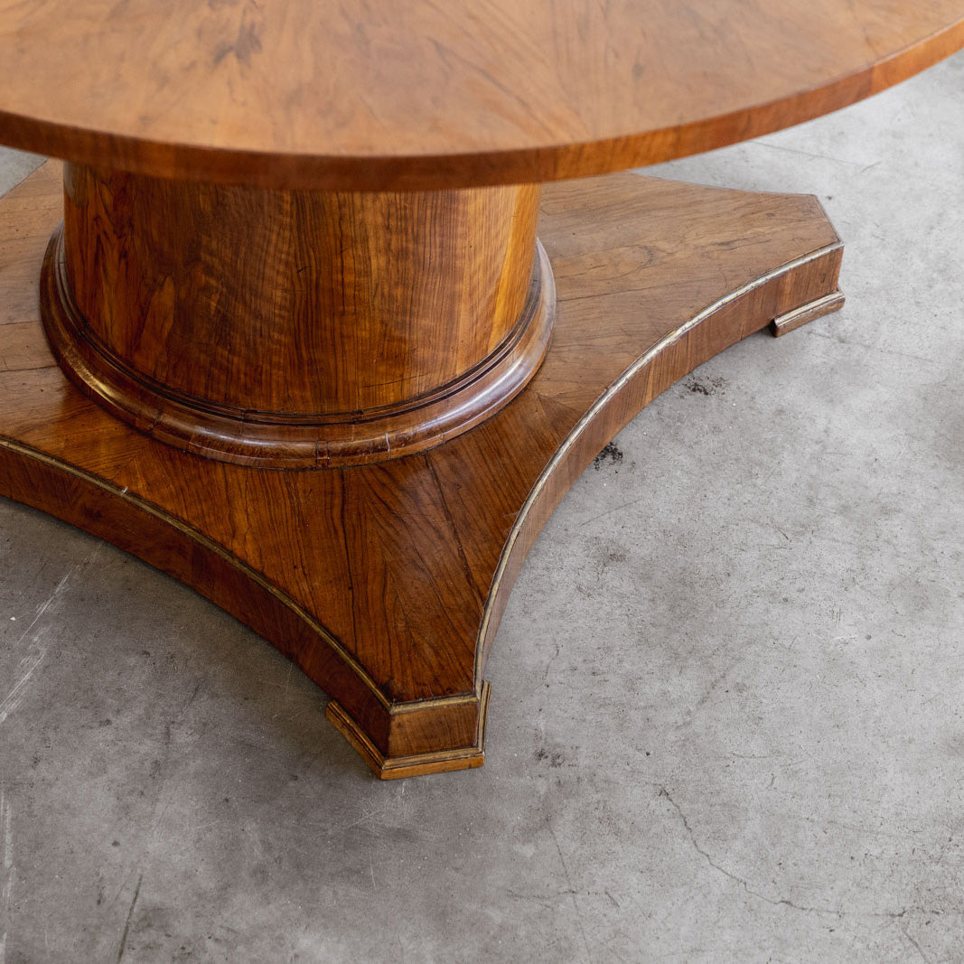 Jacques Adnet Style Art Deco Round Table, 1930s