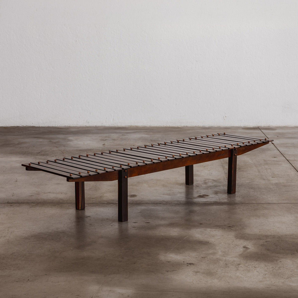 Sergio Rodrigues "Mucki" Bench for OCA, Brazil, 1958, Attributed