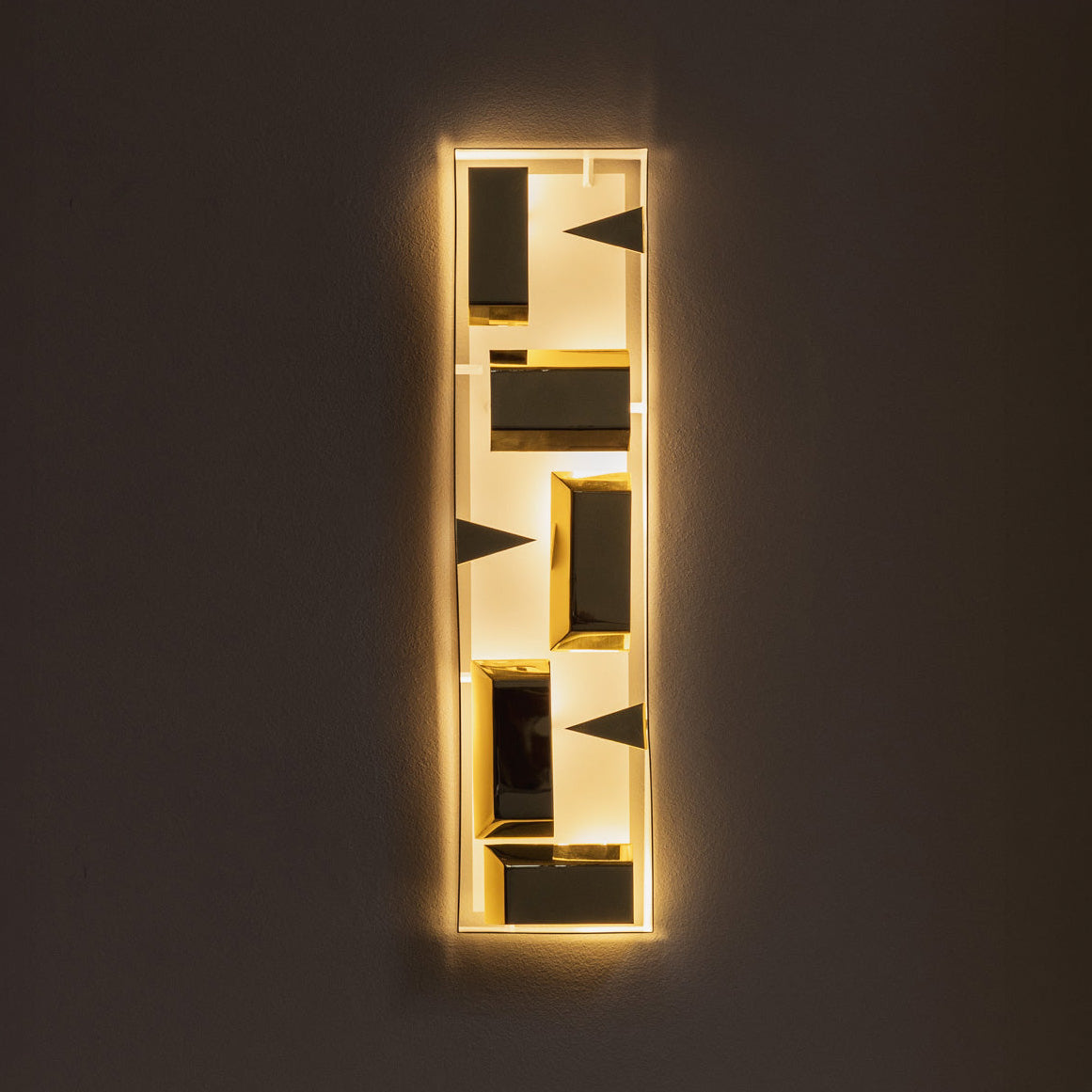 Gio Ponti "Quadro di Luce" Sconce for Pollice, 1958