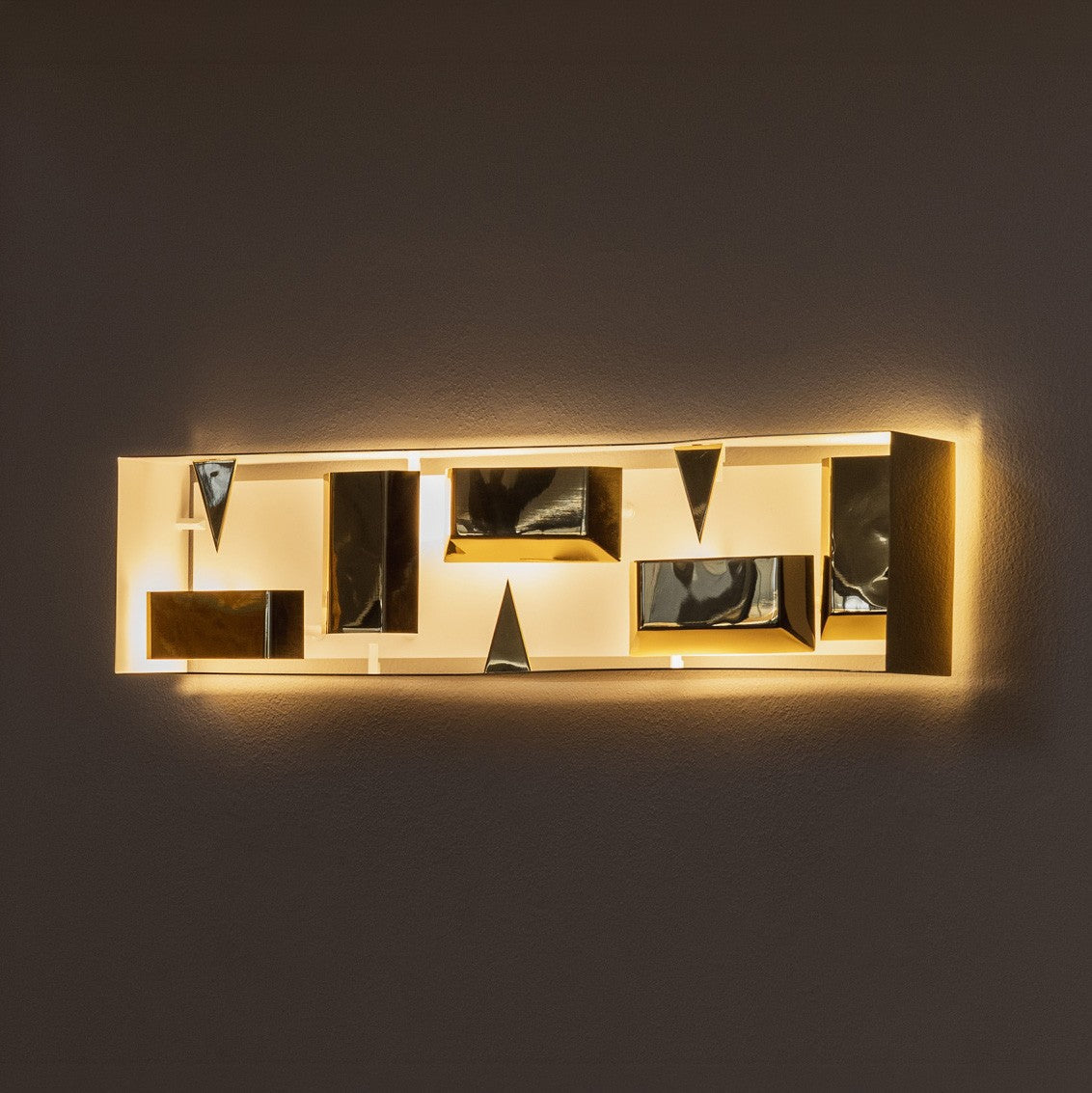 Gio Ponti "Quadro di Luce" Sconce for Pollice, 1958