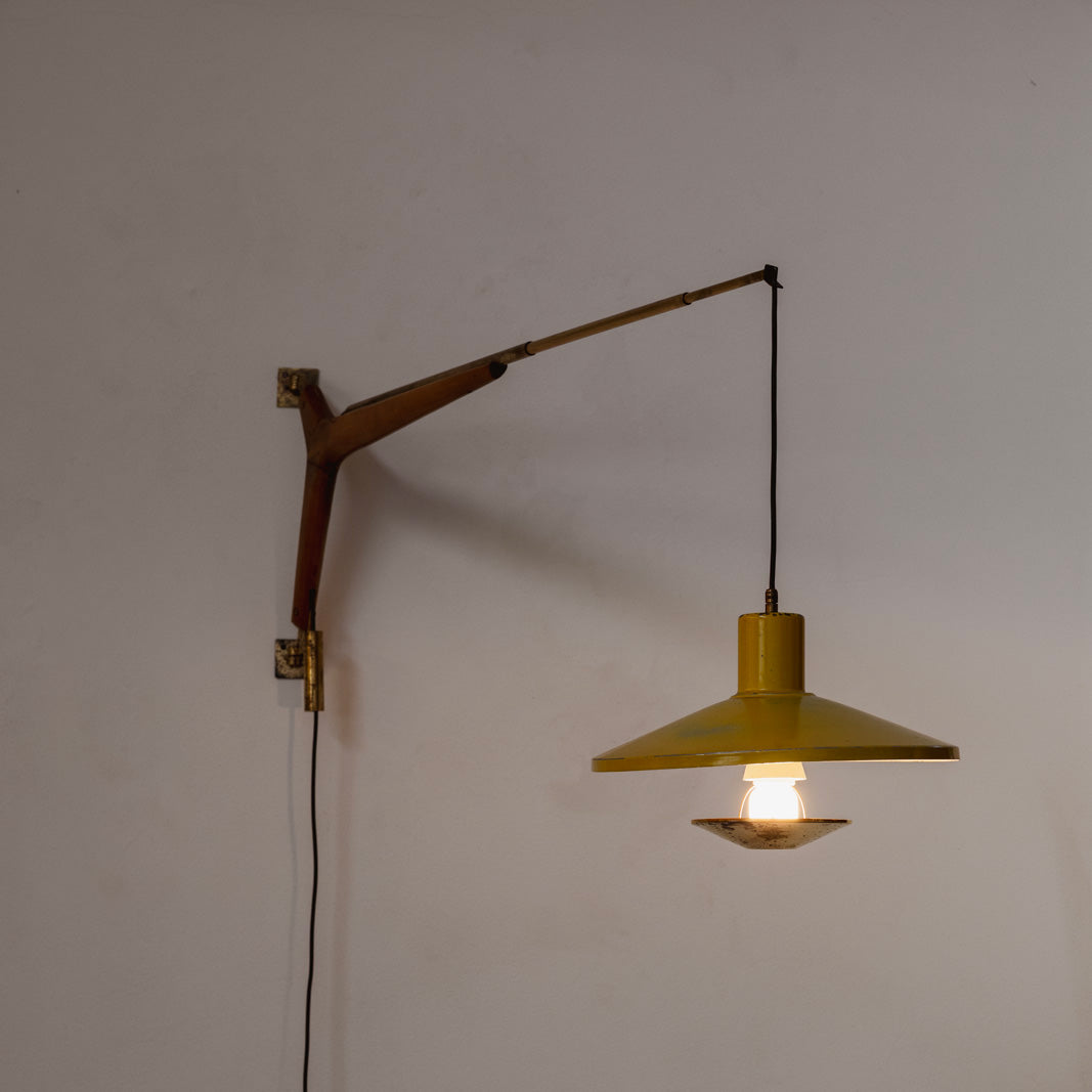 Adjustable Wall Lamp for Stilnovo, Italy, 1950s