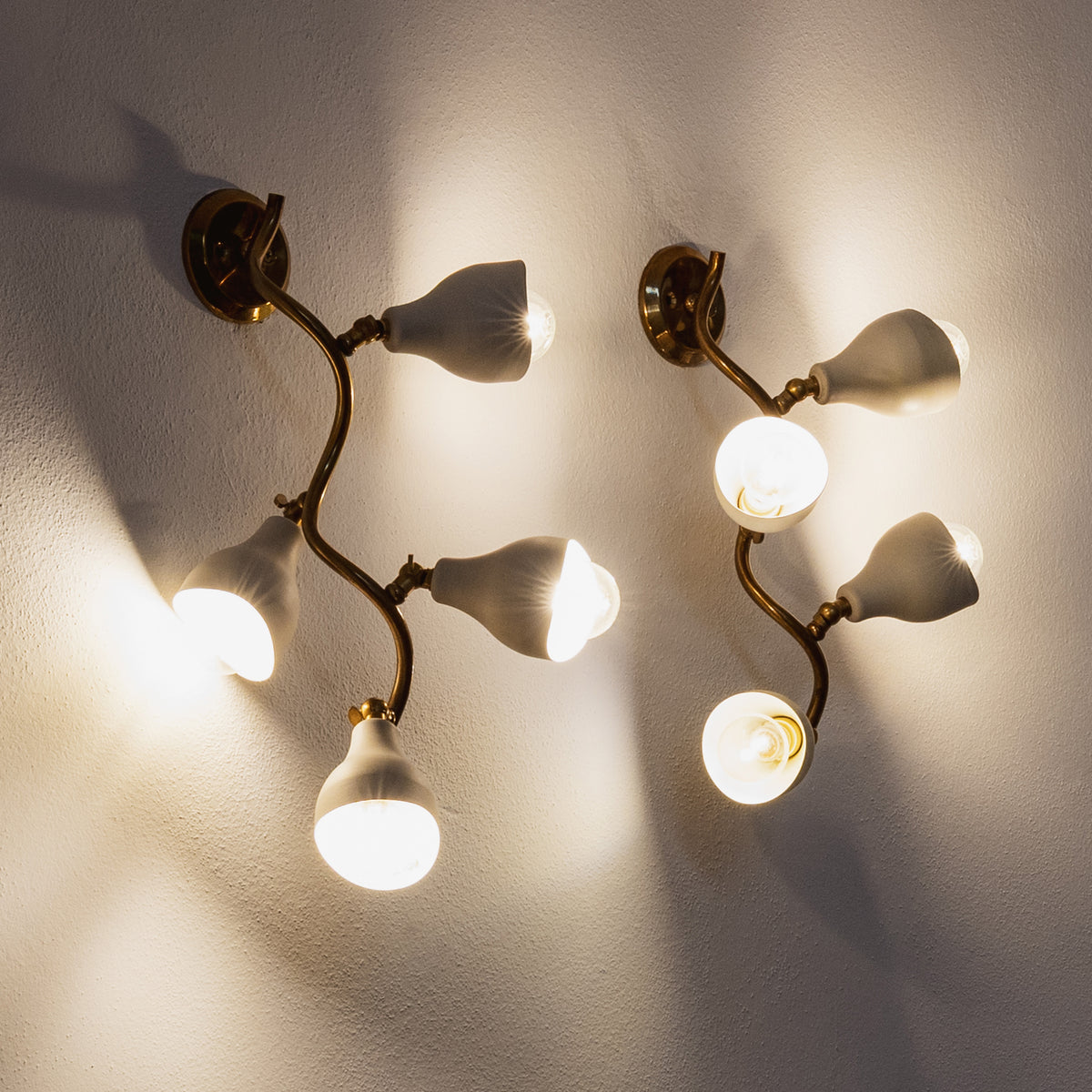 Gino Sarfatti Sconces for Arteluce, 1952