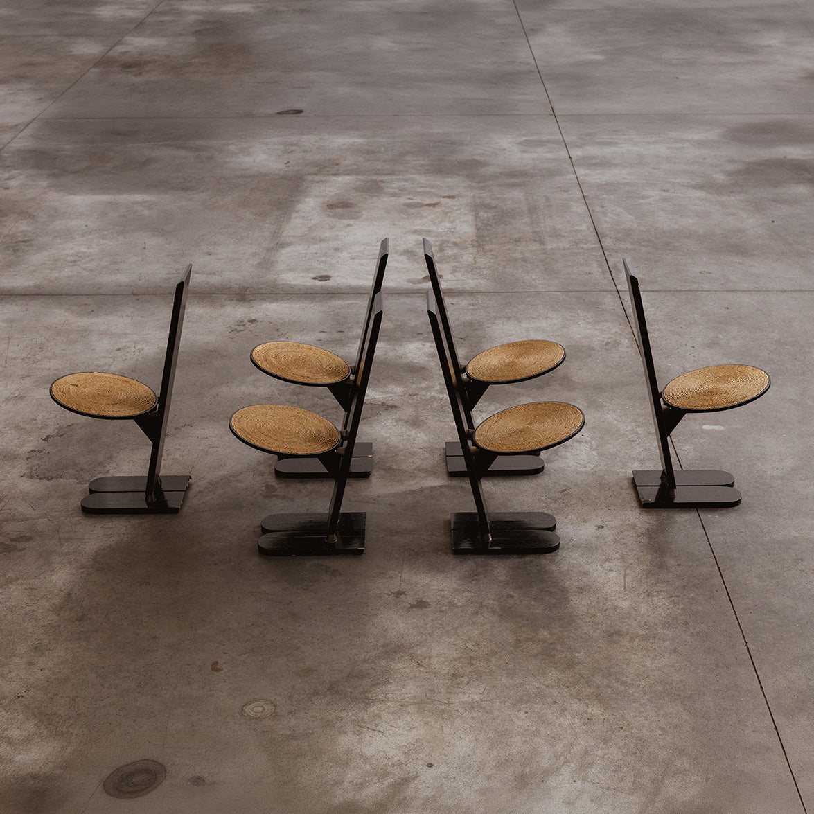Gigi Sabadin "Pala" Dining Chair for Emme, 1973, Set of 6