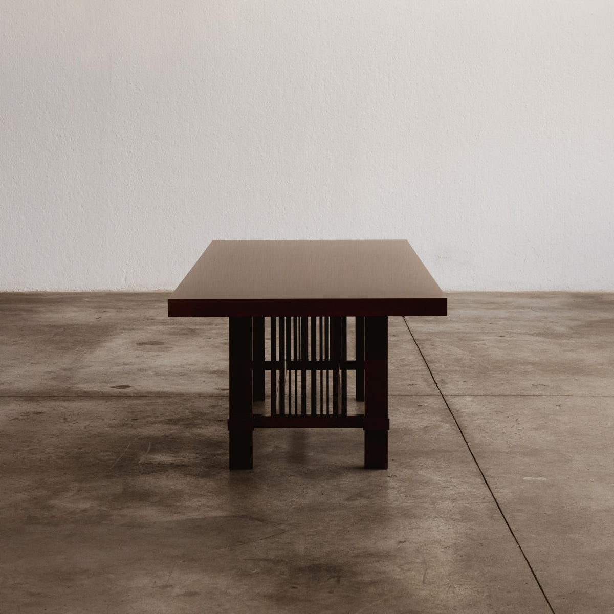 Frank Lloyd Wright “608 Taliesin” Dining Table for Cassina, walnut, 1925