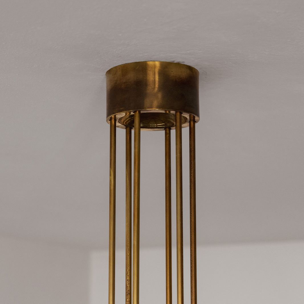Max Ingrand “1498” Ceiling Lamp for Fontana Arte, 1955