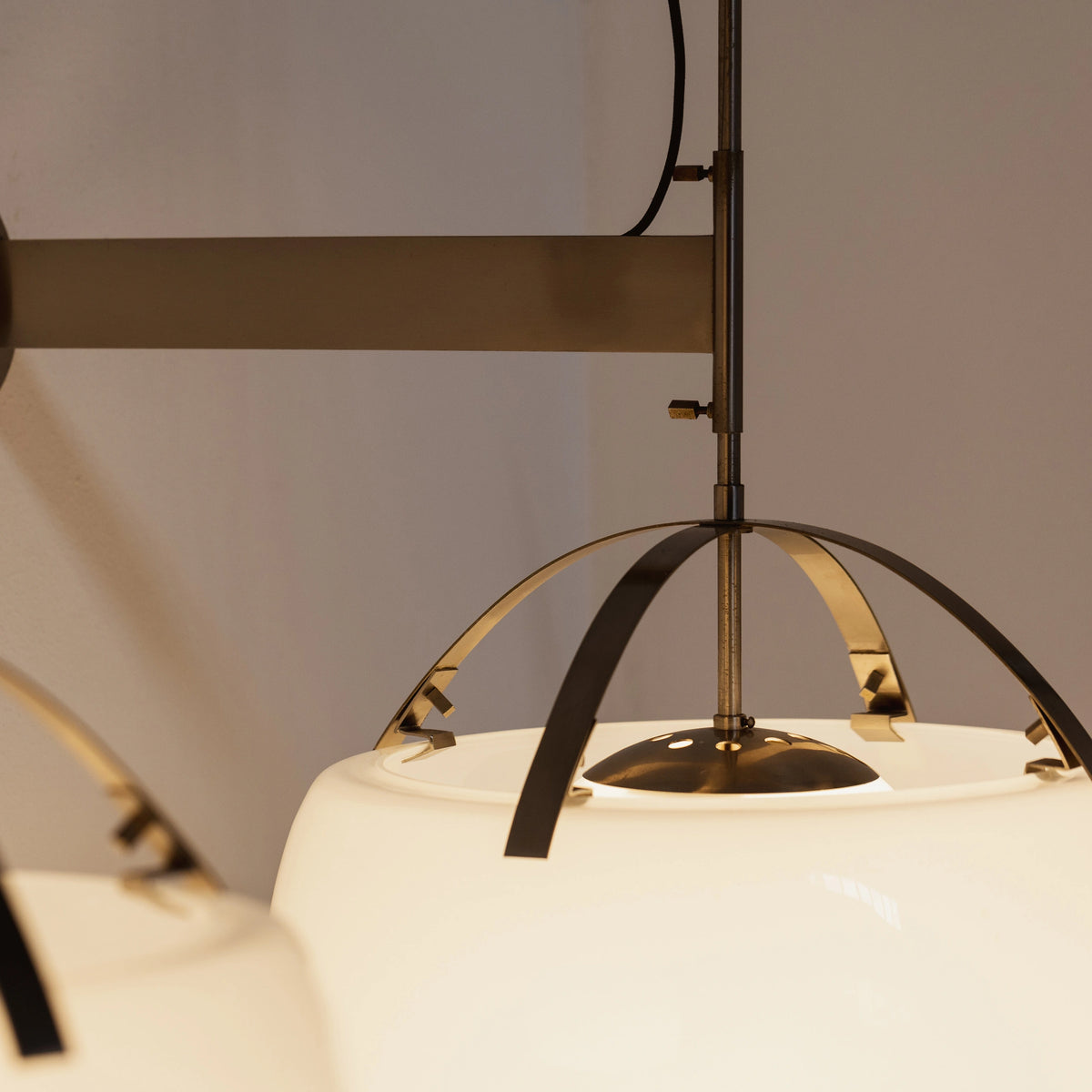 Vico Magistretti "Omega" Wall Lights for Artemide, 1962