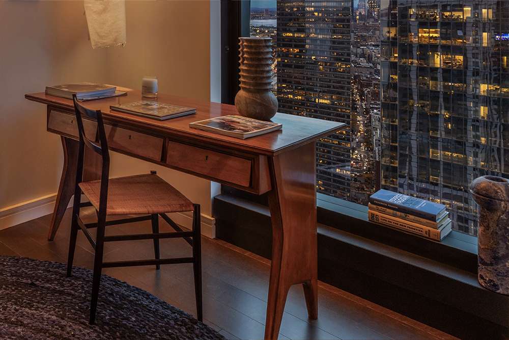 Gio Ponti Directional Desk for Egidio Proserpio, 1955.