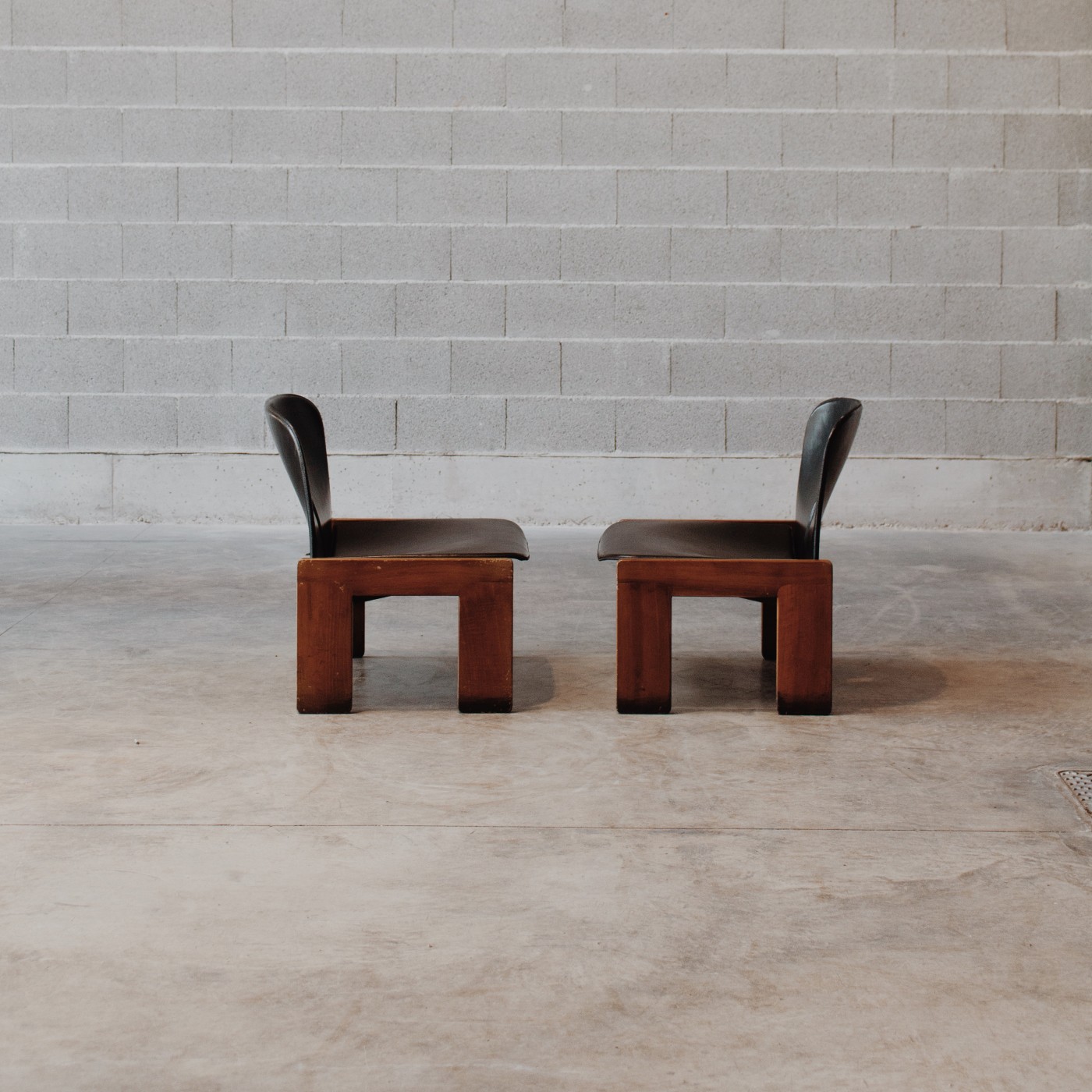 Afra & Tobia Scarpa "925" Easy Chairs for Cassina, 1966, Set of 2, 1966