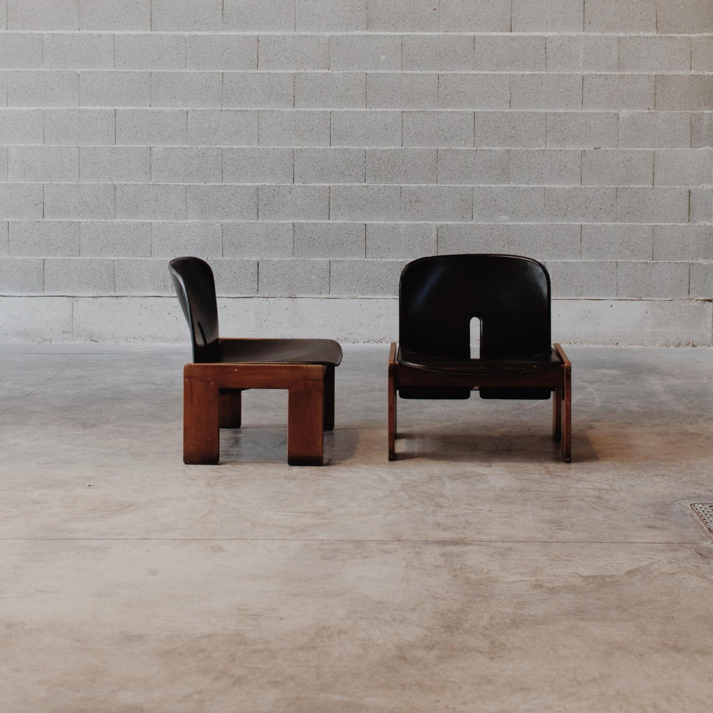 Afra & Tobia Scarpa "925" Easy Chairs for Cassina, 1966, Set of 2, 1966