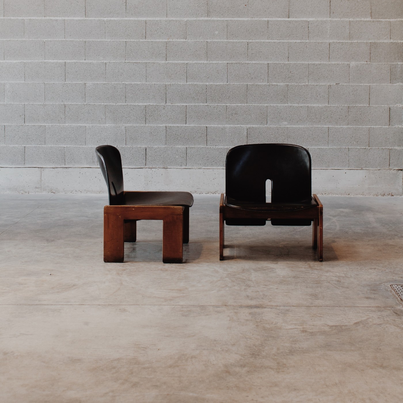 Afra & Tobia Scarpa "925" Easy Chairs for Cassina, 1966, Set of 2, 1966