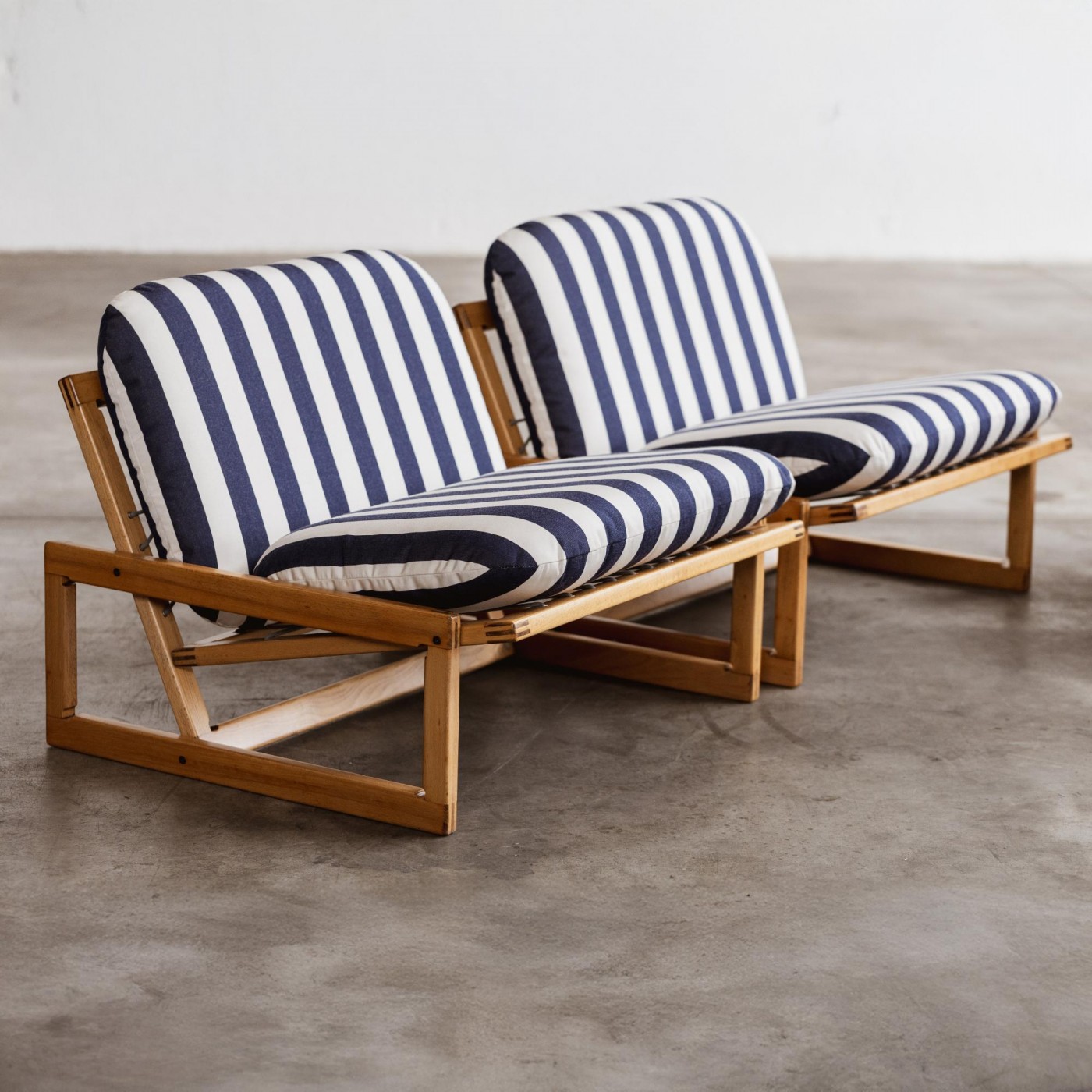 Afra & Tobia Scarpa “Carlotta” Easy Chairs for Cassina, 1967, Set of 2, 1960s