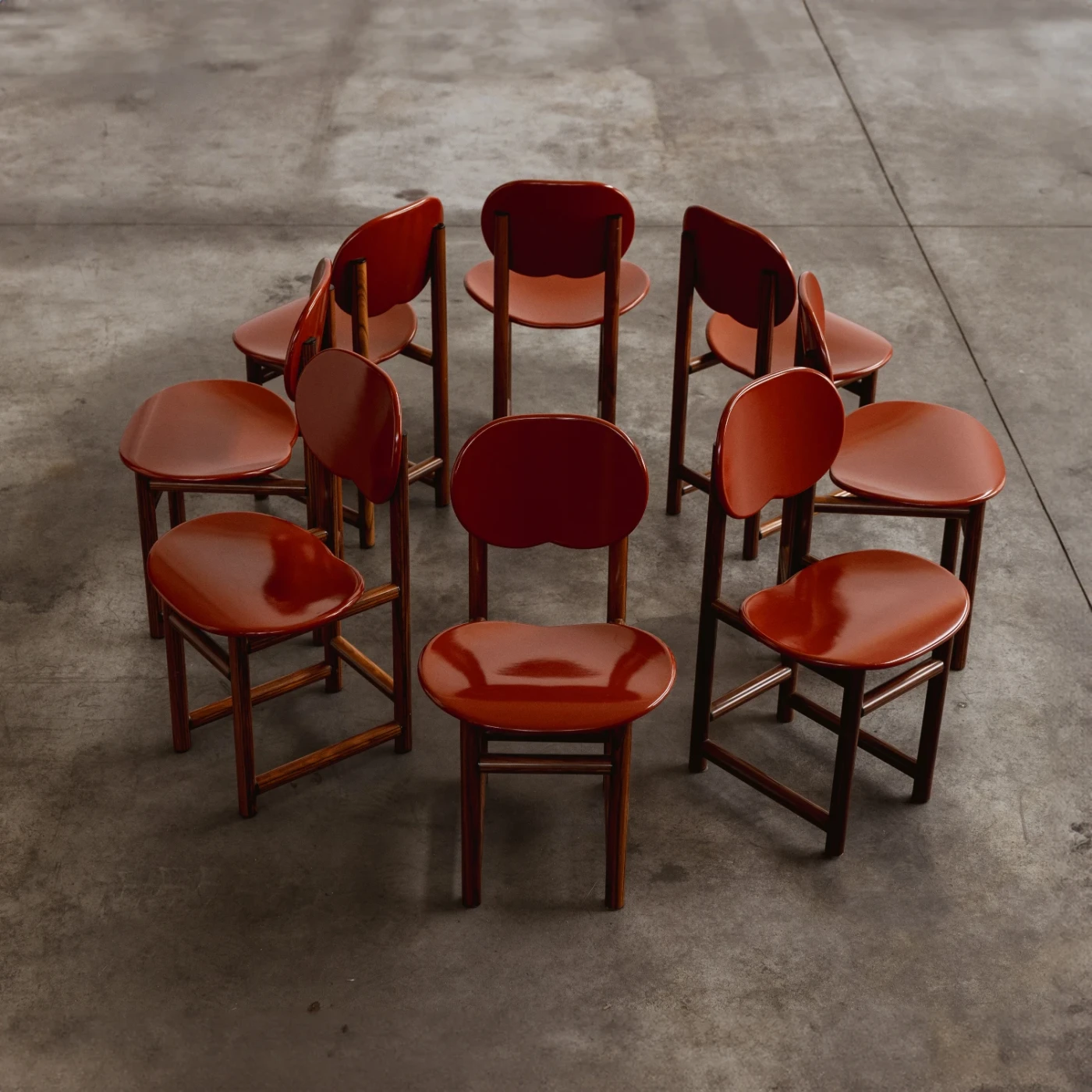 Afra & Tobia Scarpa "New Harmony" Dining Chairs for Maxalto, 1987, Set of 8, 1987