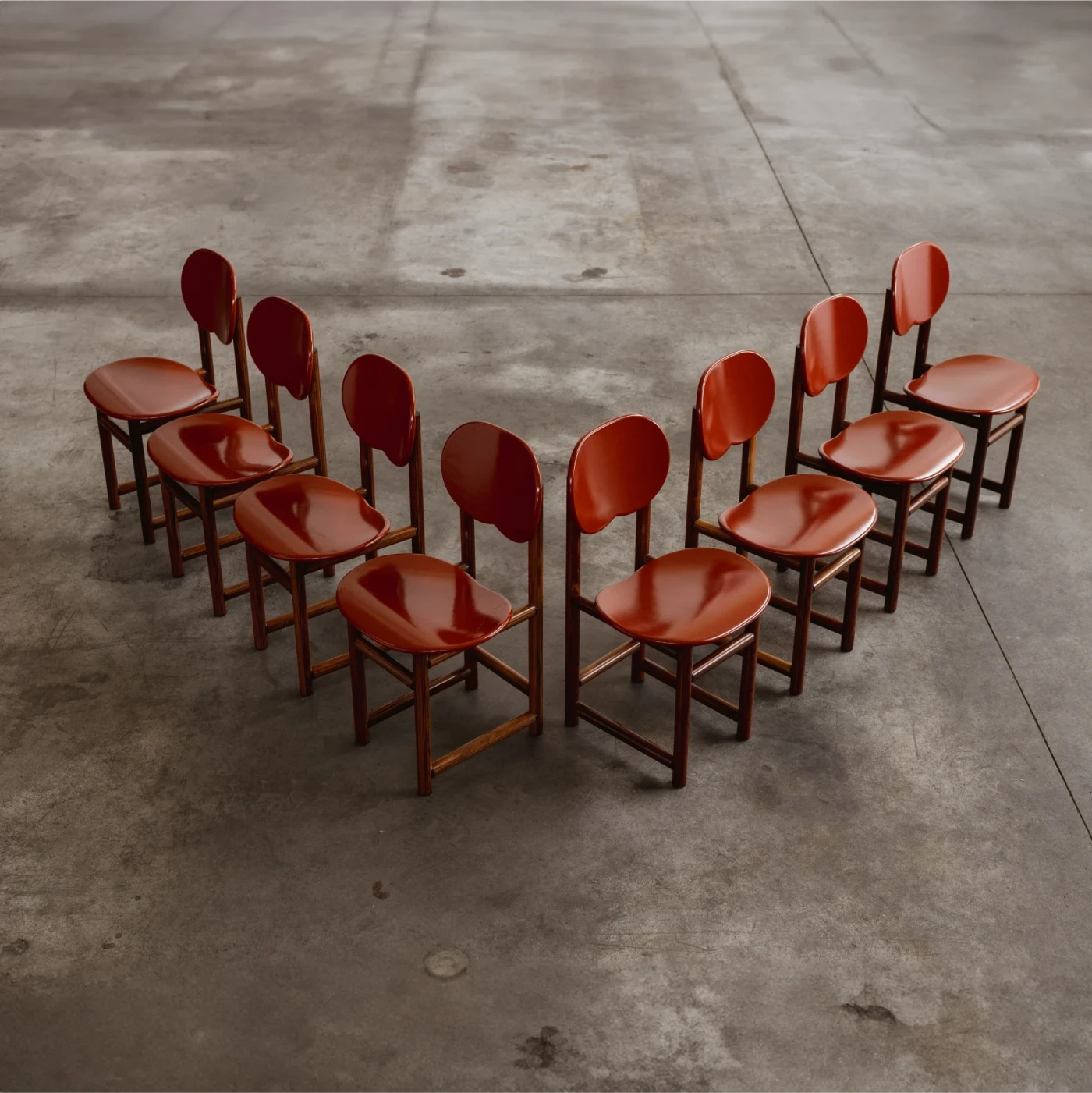 Afra & Tobia Scarpa "New Harmony" Dining Chairs for Maxalto, 1987, Set of 8, 1987