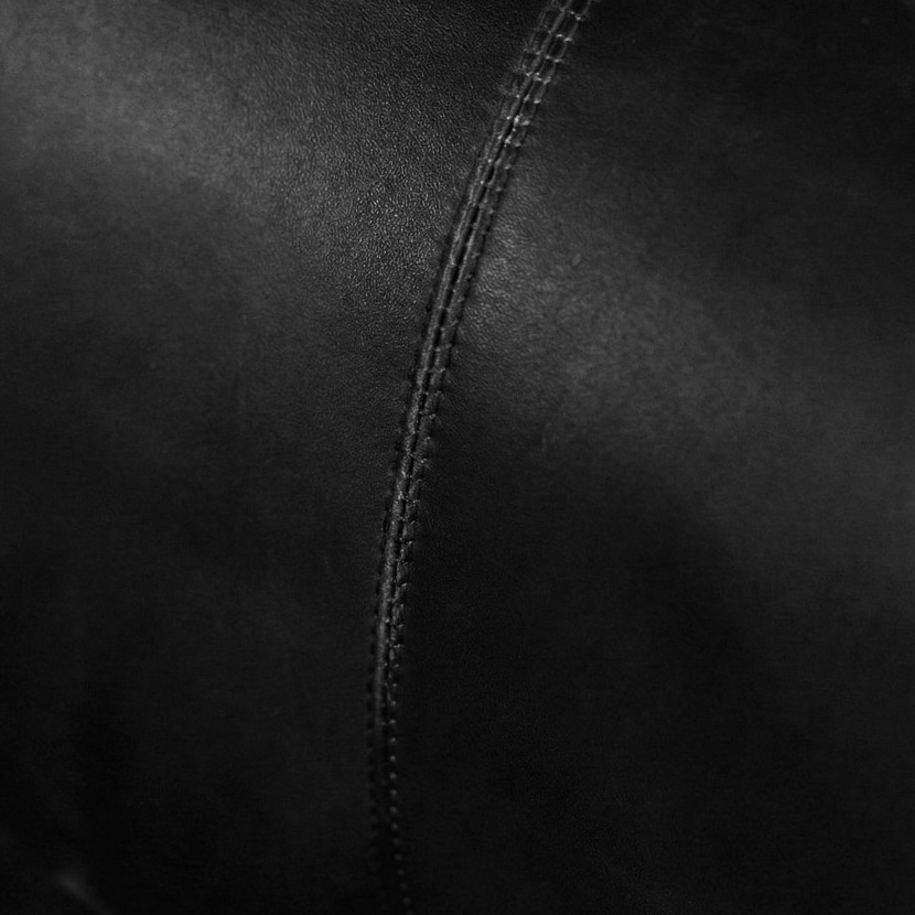 Afra & Tobia Scarpa “Soriana” Easy Chairs for Cassina, Black Leather, 1969, Set of 2, 1969