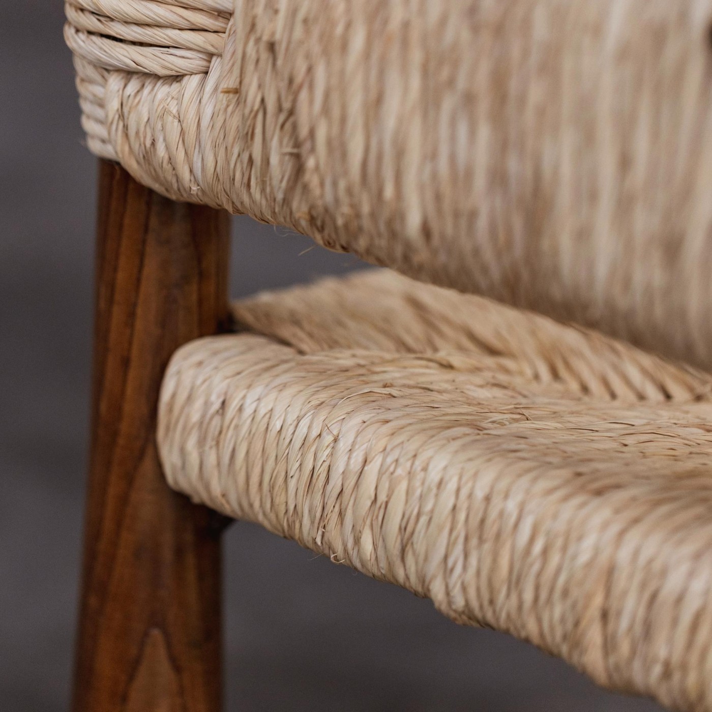 Alessandro Becchi “Toscanolla” Dining Chairs for Giovannetti, Brown Ashwood, 1970, Set of 6, 1970