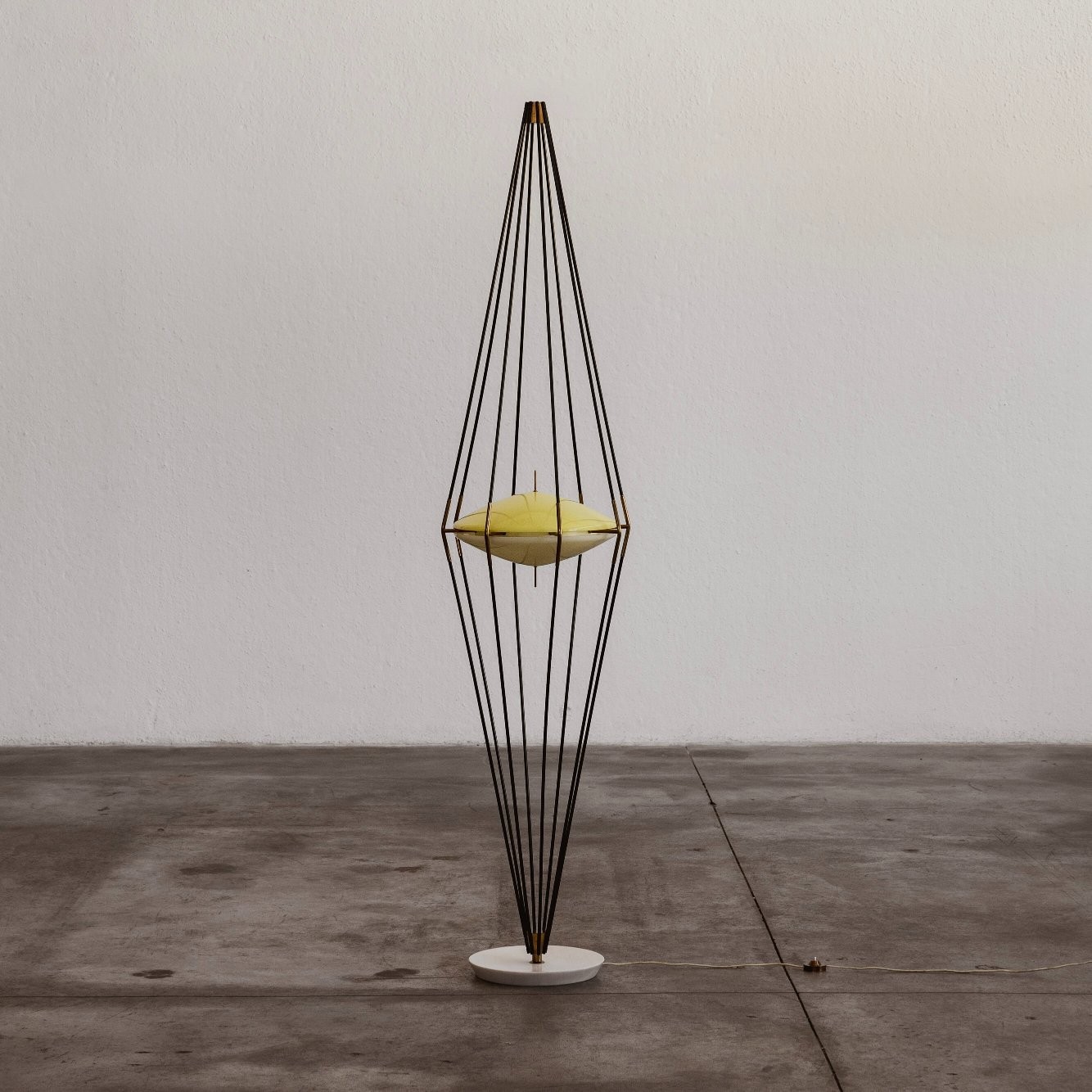 Angelo Lelii 12628 “Siluro” Floor Lamp for Arredoluce, Italy, 1957, 1957