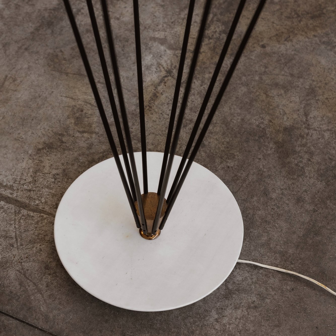 Angelo Lelii 12628 “Siluro” Floor Lamp for Arredoluce, Italy, 1957, 1957
