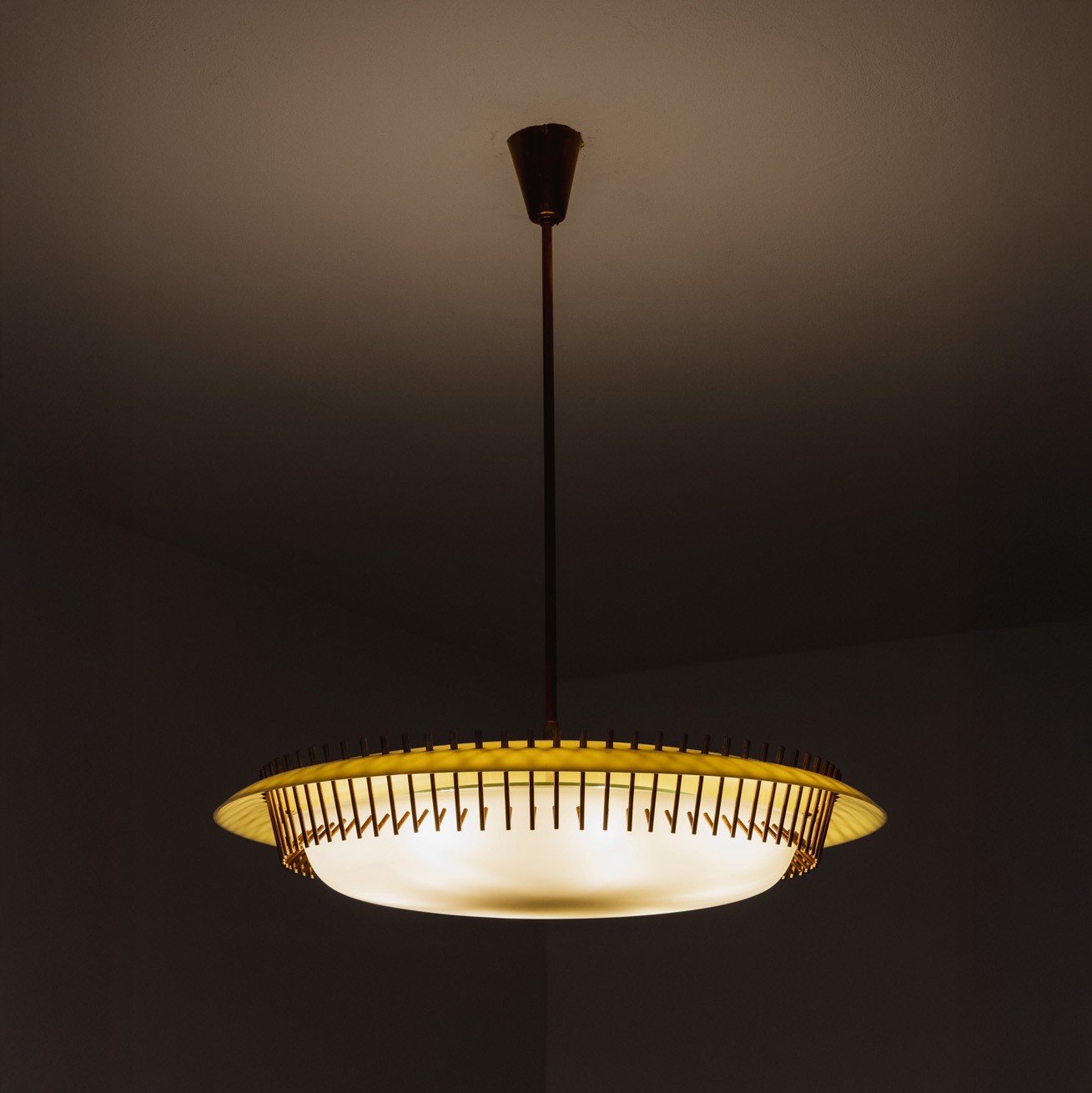 Angelo Lelii "12697" Ceiling Lamp for Arredoluce, 1958, 1958