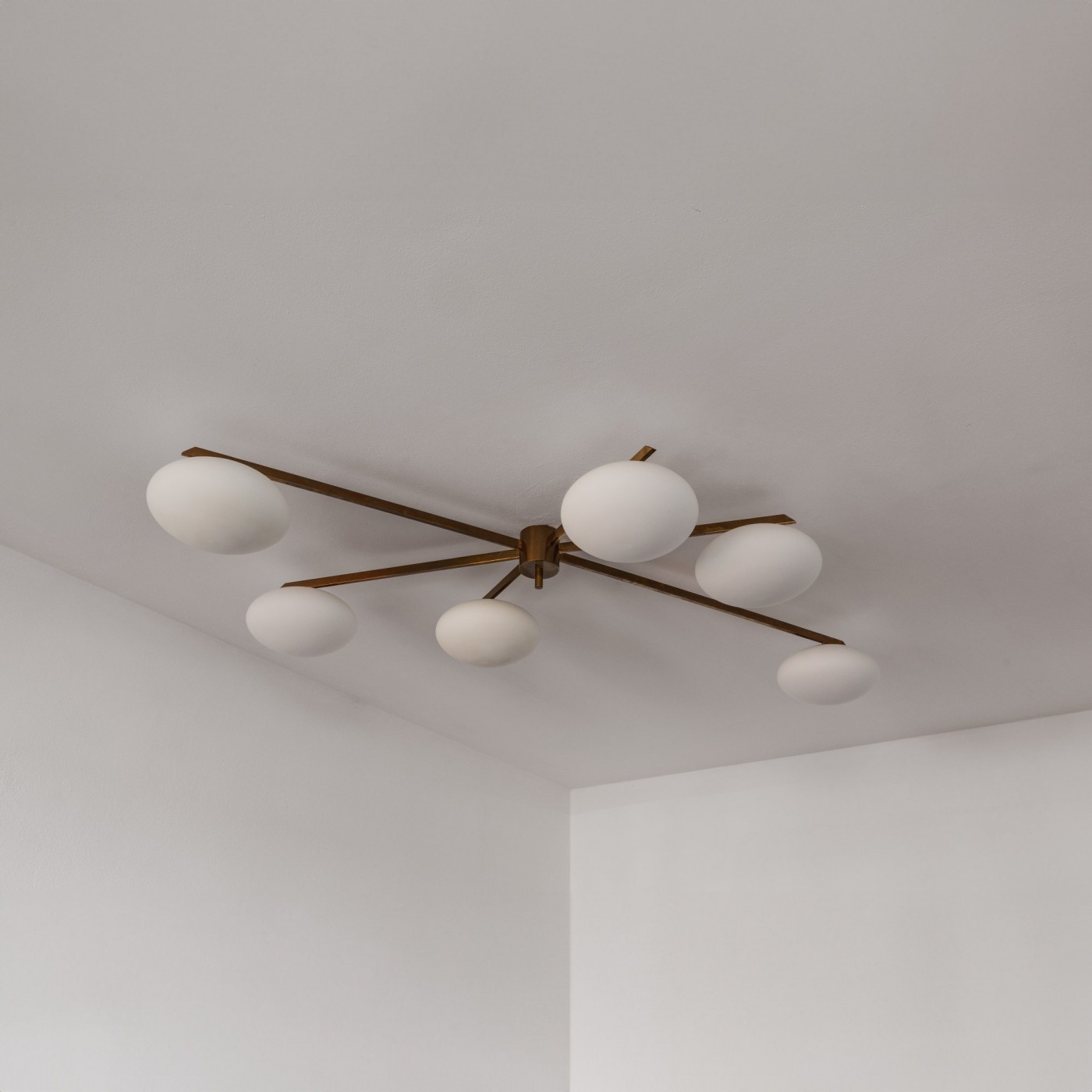 Angelo Lelii “Sei Lune” Ceiling Lamp for Arredoluce, 1961, 1961