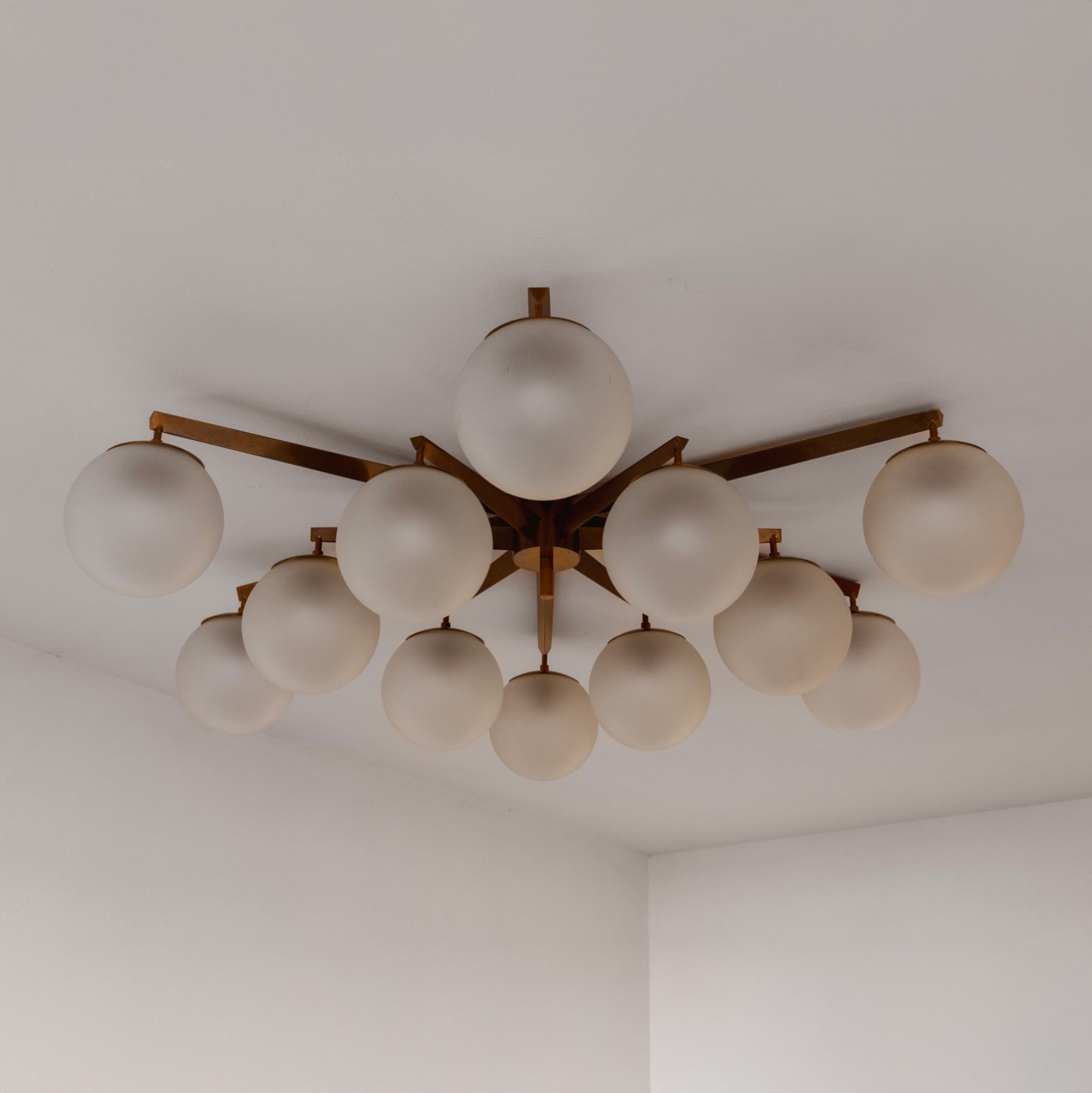 Angelo Lelii “Stella a 12” Ceiling Lamp for Arredoluce, 1959, 1959