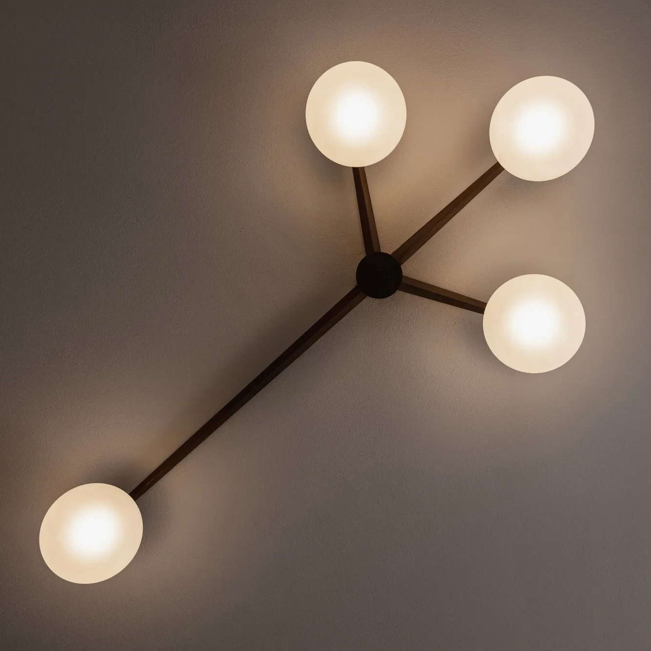 Angelo Lelii “Stella a 4” Ceiling Lamp for Arredoluce, 1959, 1959