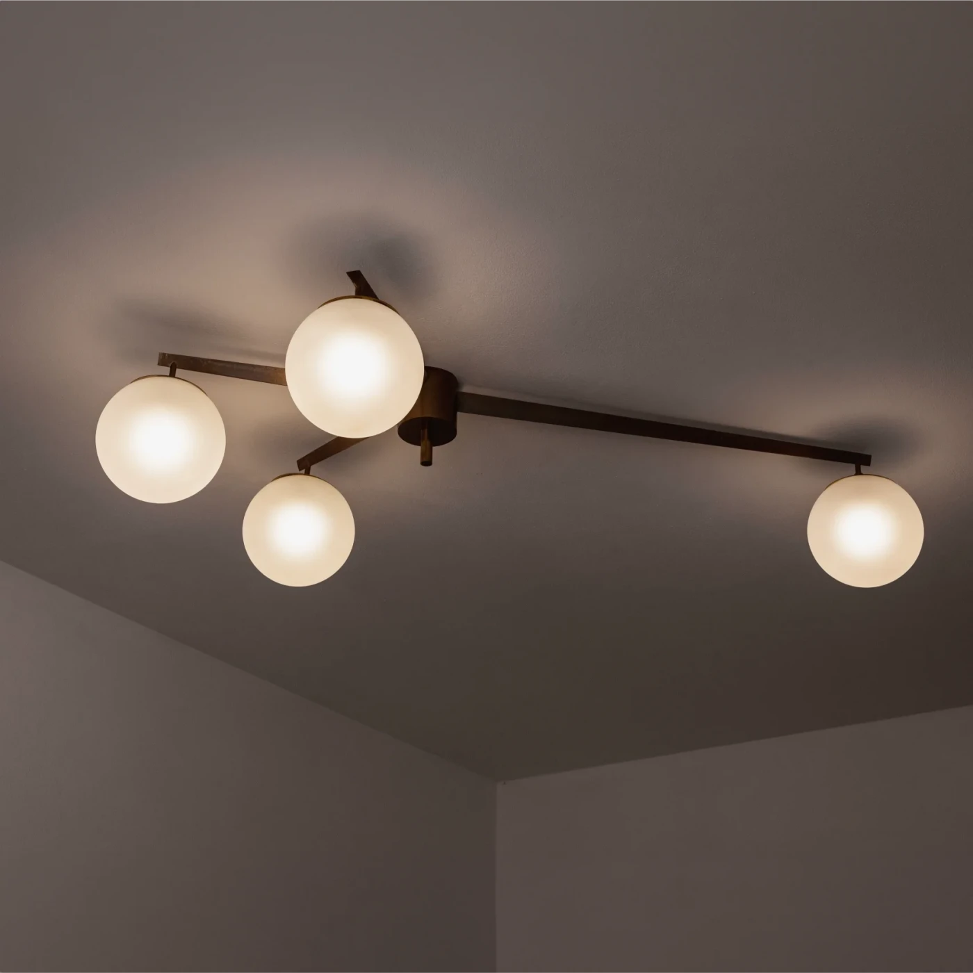 Angelo Lelii “Stella a 4” Ceiling Lamp for Arredoluce, 1959, 1959