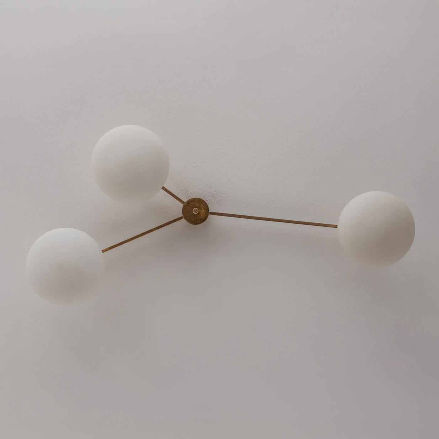 Angelo Lelii "Tre Lune" Ceiling Lamp for Arredoluce, 1961, 1961