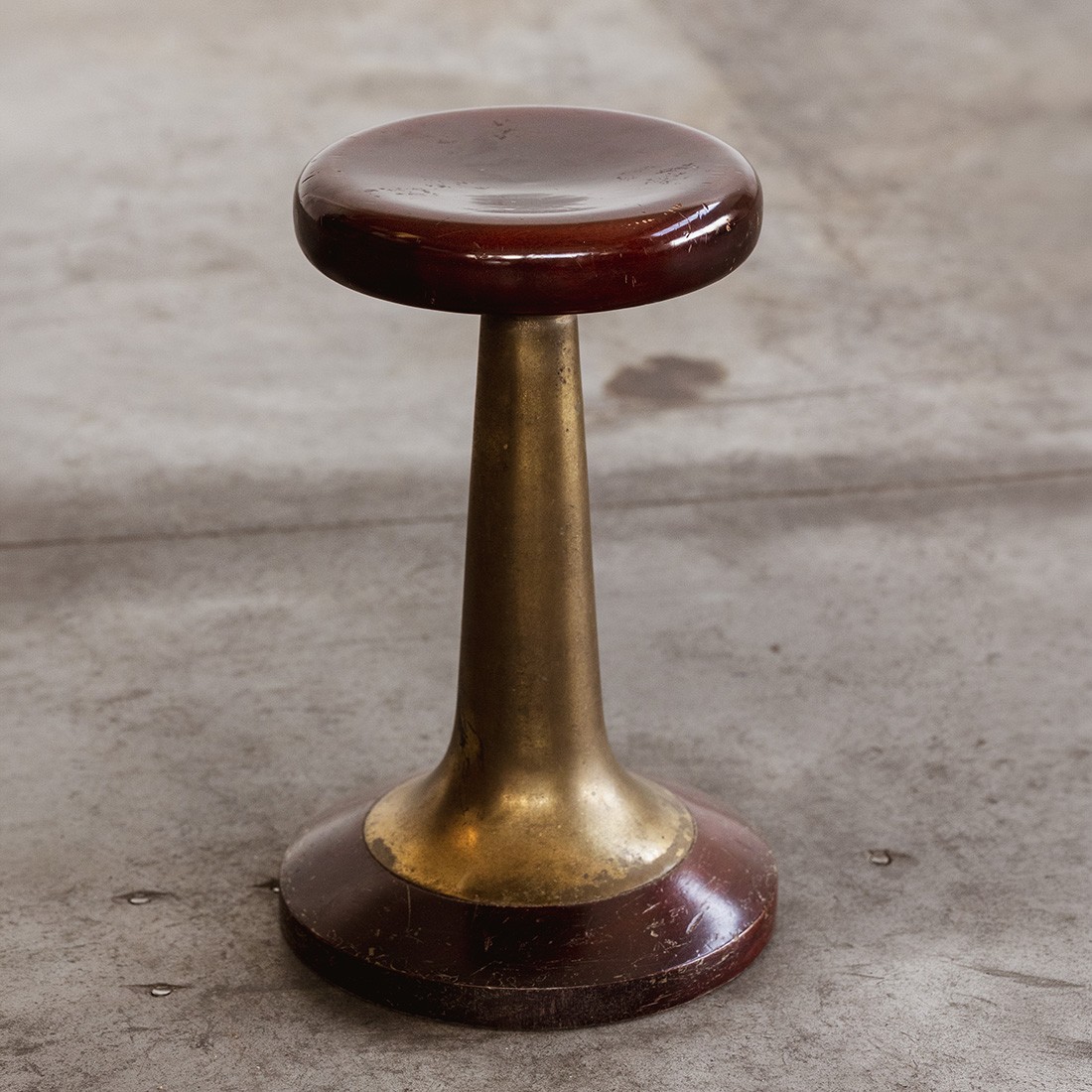 Art Deco Boat Stool, 1930s, 1930s