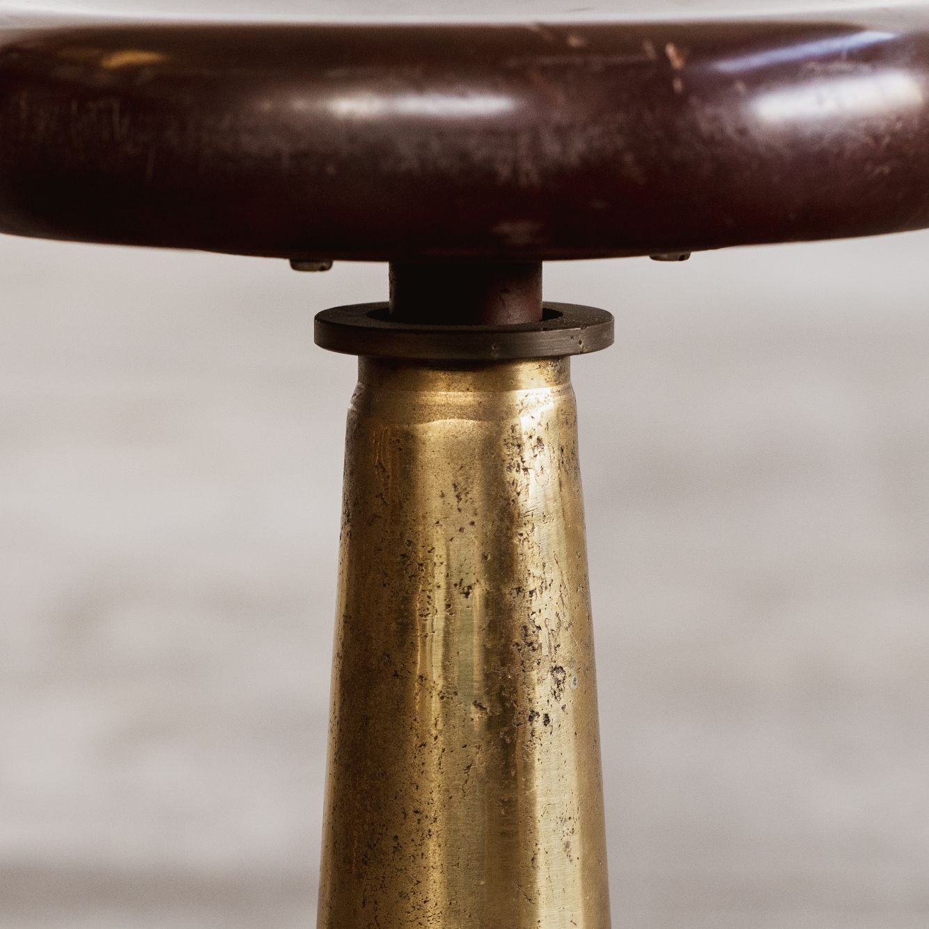 Art Deco Boat Stools, 1930s, Set of 3, 1930s