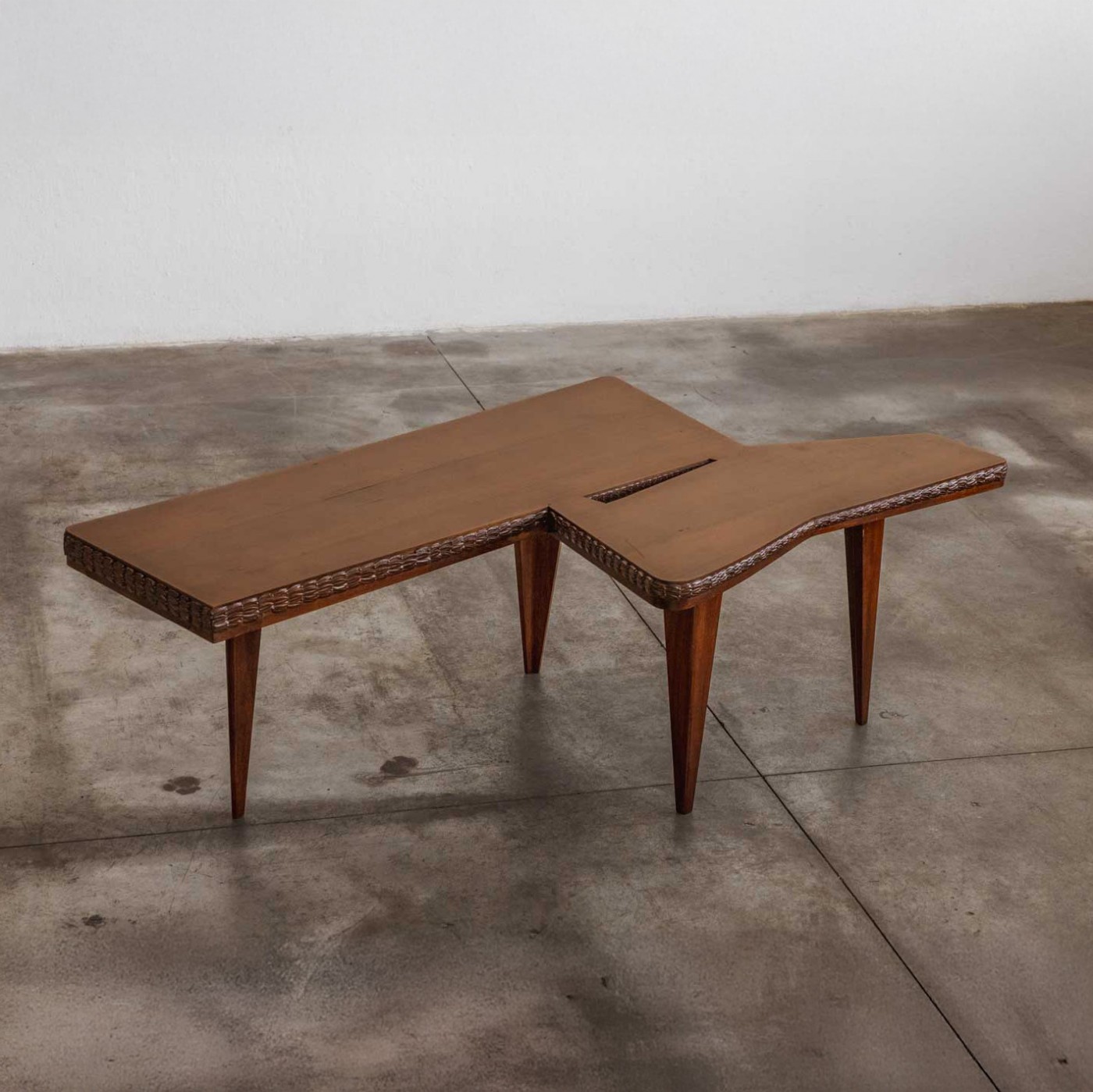 Art Deco Directional Freeform Desk, Italy, 1930s, 1930