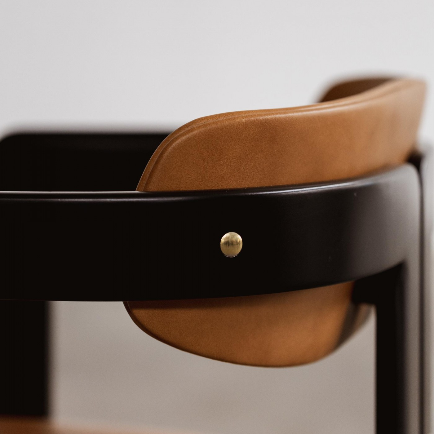 Augusto Savini “Pamplona” Dining Chairs for Pozzi, 1965, Cognac Leather, Set of 8, 1965