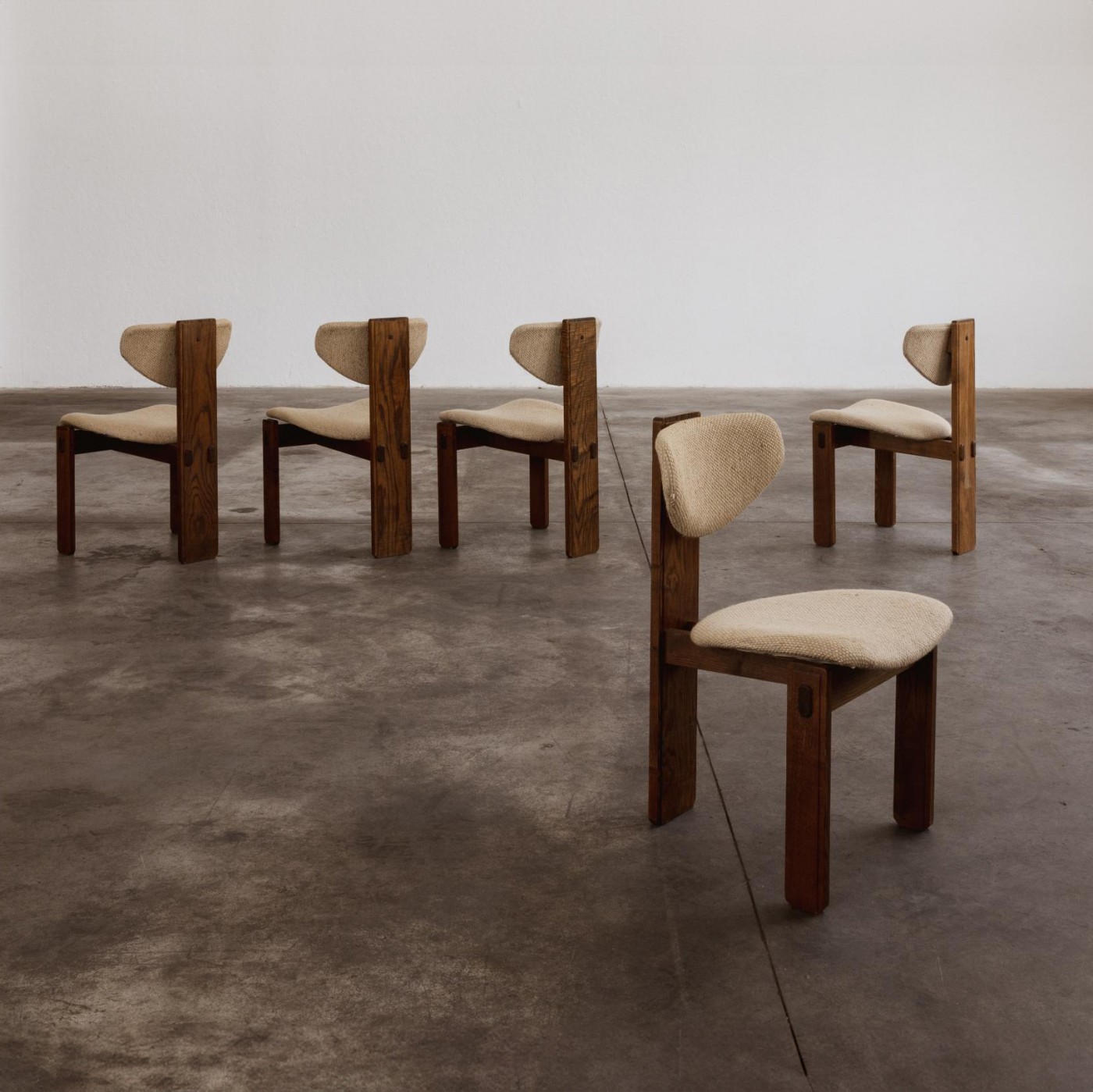 Brazilian Modernist Dining Chairs, 1960s, Set of 5, 1960s