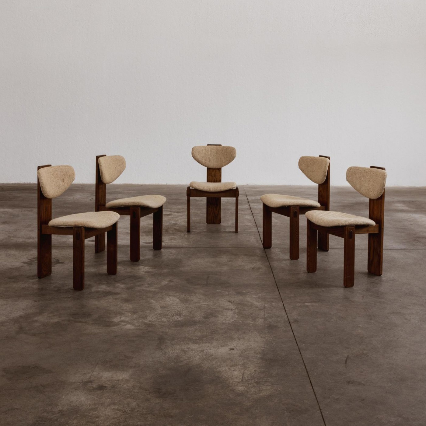 Brazilian Modernist Dining Chairs, 1960s, Set of 5, 1960s