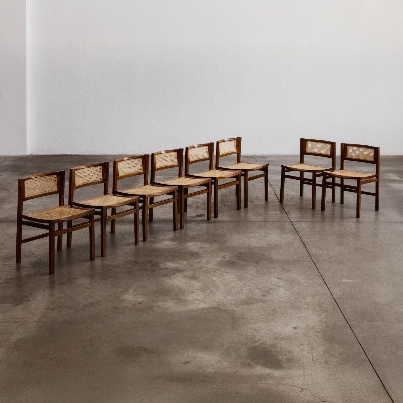 Carlo De Carli Dining Chairs for Longhi, 1960, Set of 8, 1965