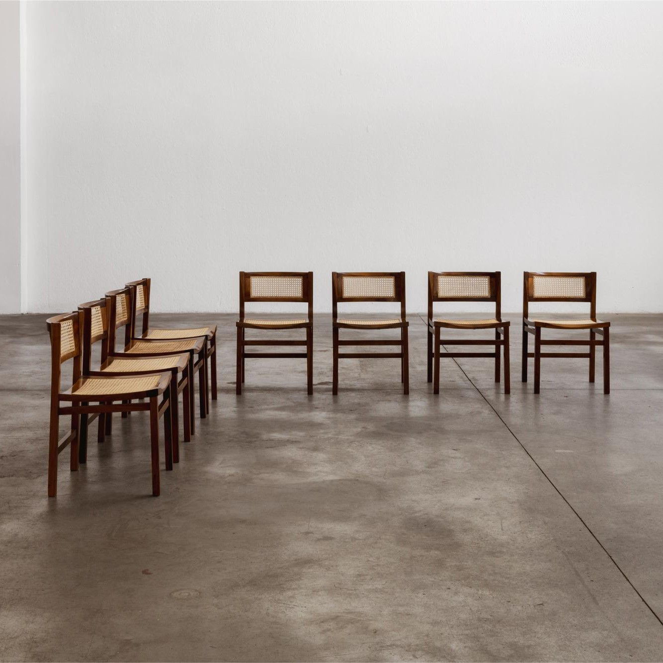 Carlo De Carli Dining Chairs for Longhi, 1960, Set of 8, 1965