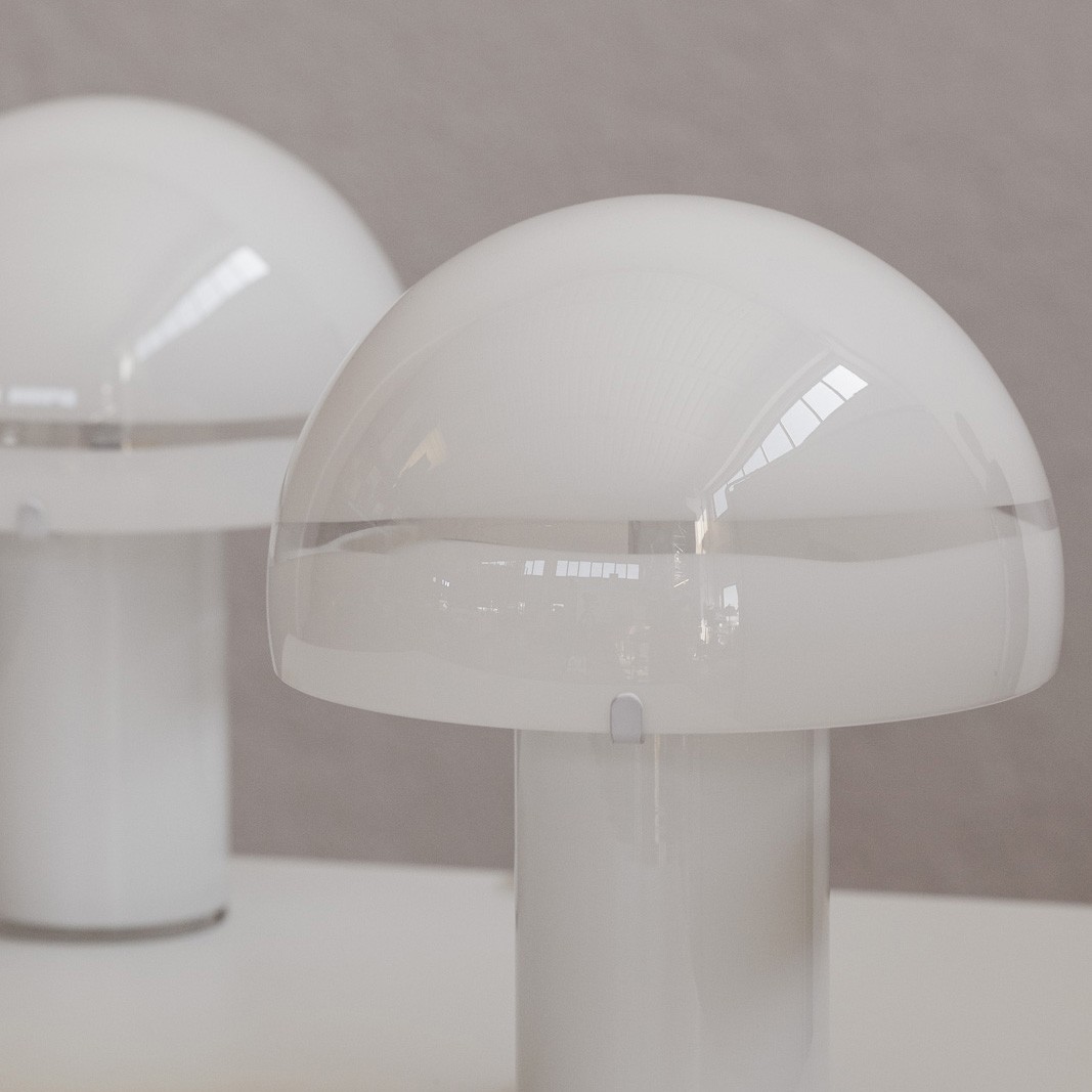 Carlo Nason “LT 907” Table Lamps for Mazzega, Italy, 1960s, Set of 2, 1960s