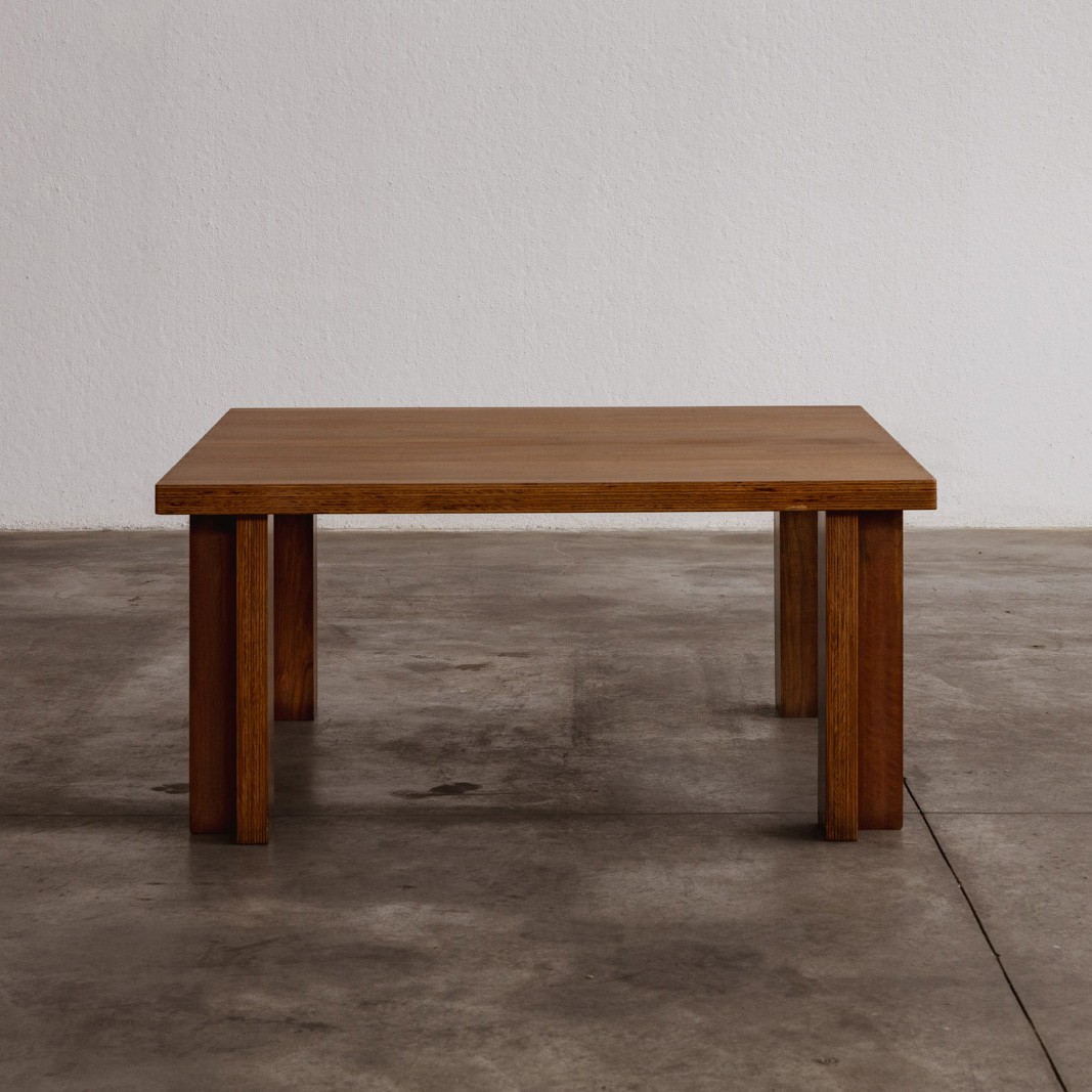 Carlo Scarpa “761” Square Table for Bernini, Italy, 1978, 1978