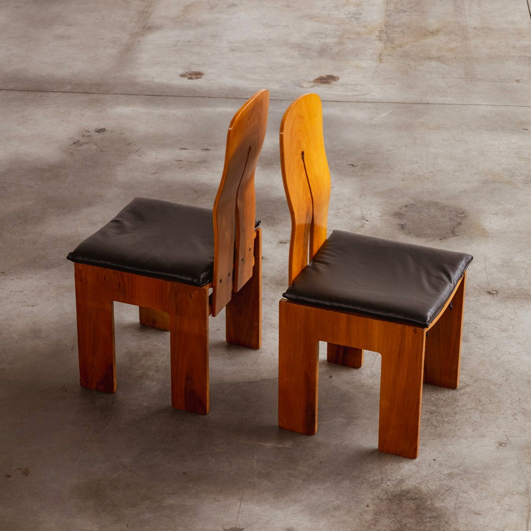 Carlo Scarpa “761” Table & 1934 "765" Chairs, Dining Room Set for Bernini, 1934, 1934