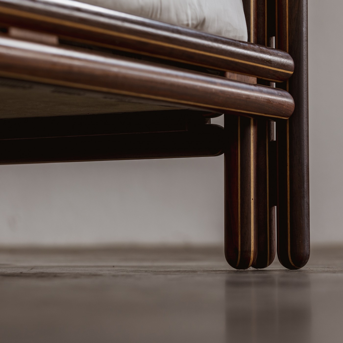 Carlo Scarpa “Toledo” Bed for Simon Gavina, 1975, 1970s