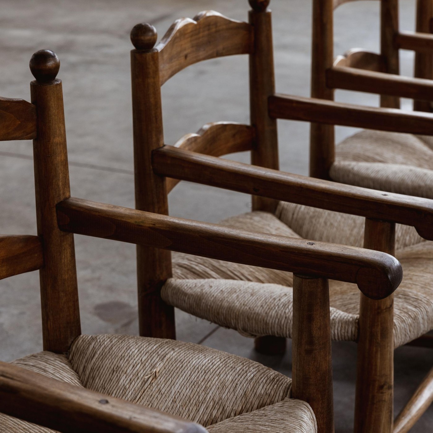 Charles Dudouyt Easy Chairs, 1940s, Set of 4, 1940s