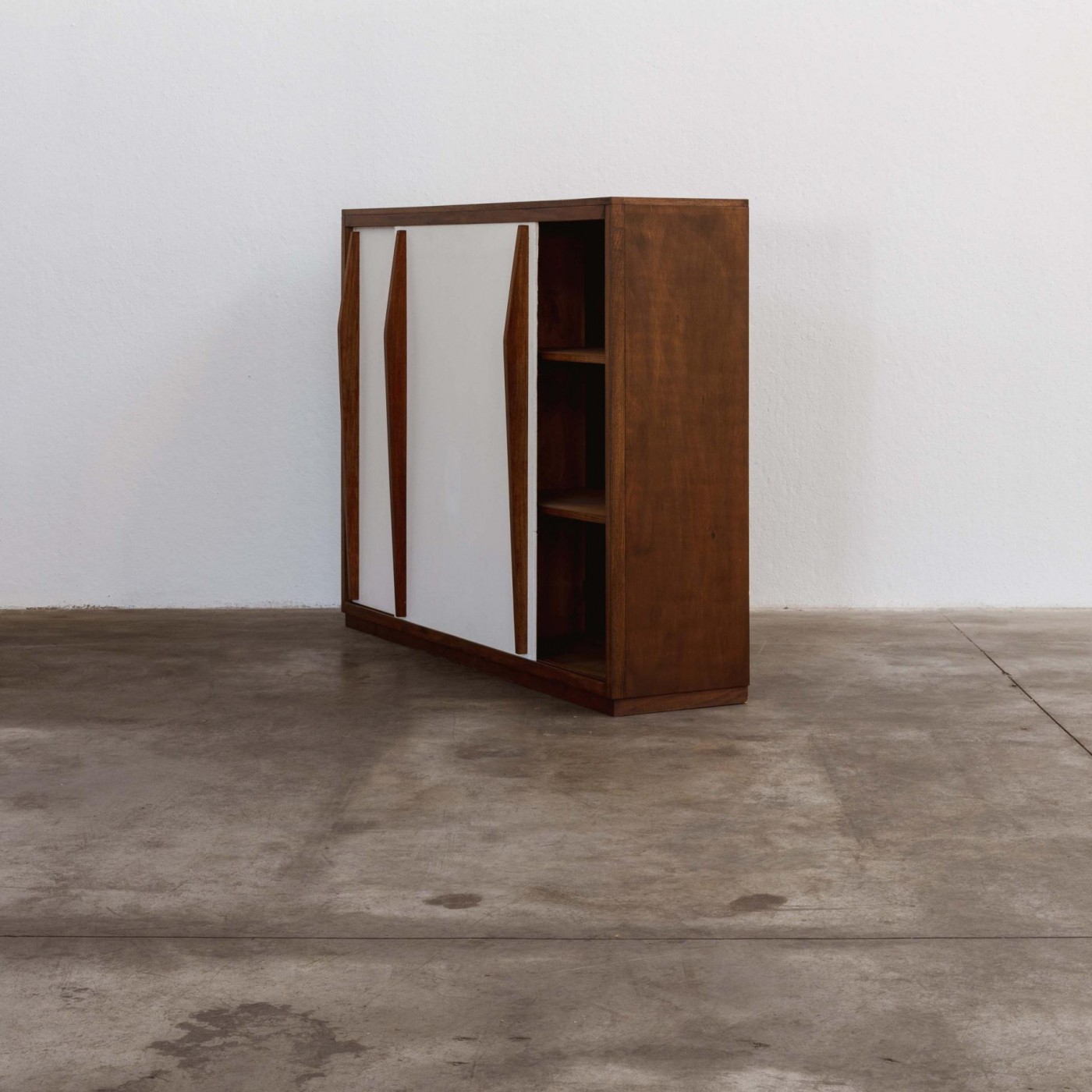 Charlotte Perriand "Le Courbolay” Cupboard for Atelier Jean Prouvè, 1958, 1950s