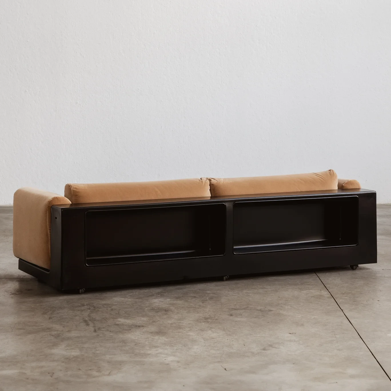 Cini Boeri "Gradual System" Sofa for Gavina, Camel Velvet, 1970, 1970