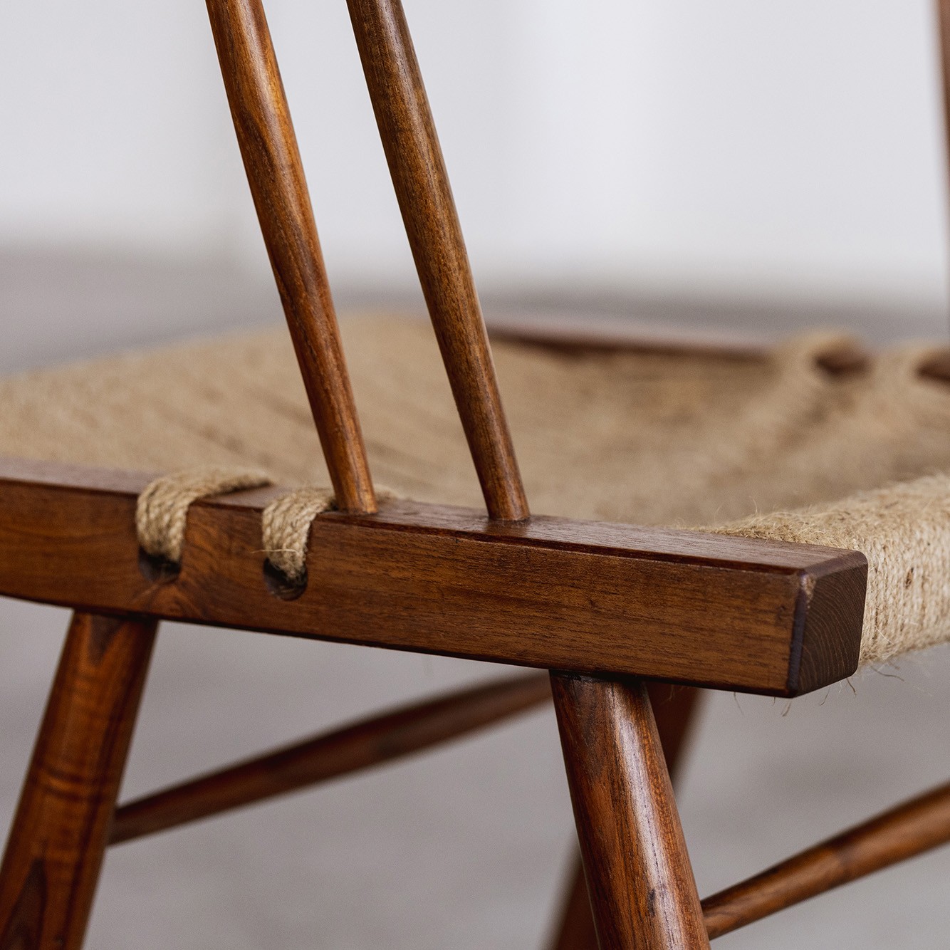 Dining Chairs in the style of George Nakashima, USA, 1947, Set of 4, 1947
