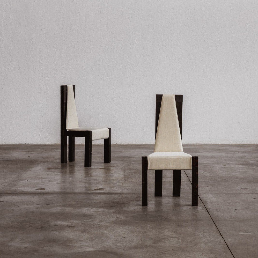 Edoardo Landi "540" Dining Chairs for Nikol International, 1973, Set of 6, 1973
