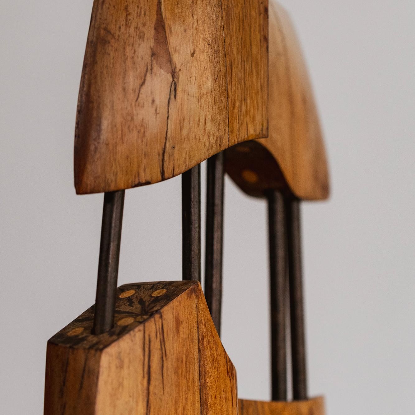 Elvio Becheroni “Totem” Abstract Sculpture, 1988, 1988